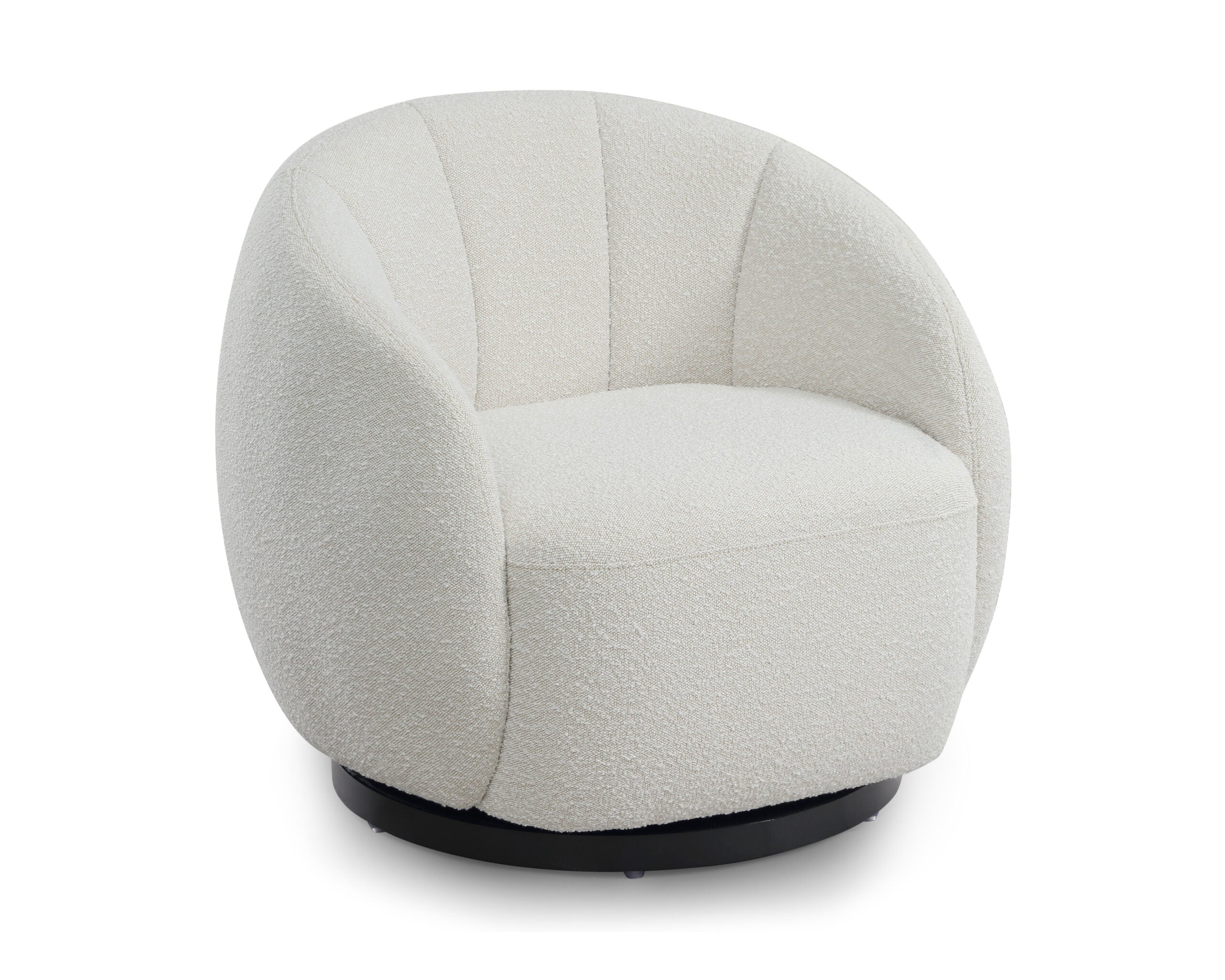 Bulpa Armchair - Sand Cream Boucle
