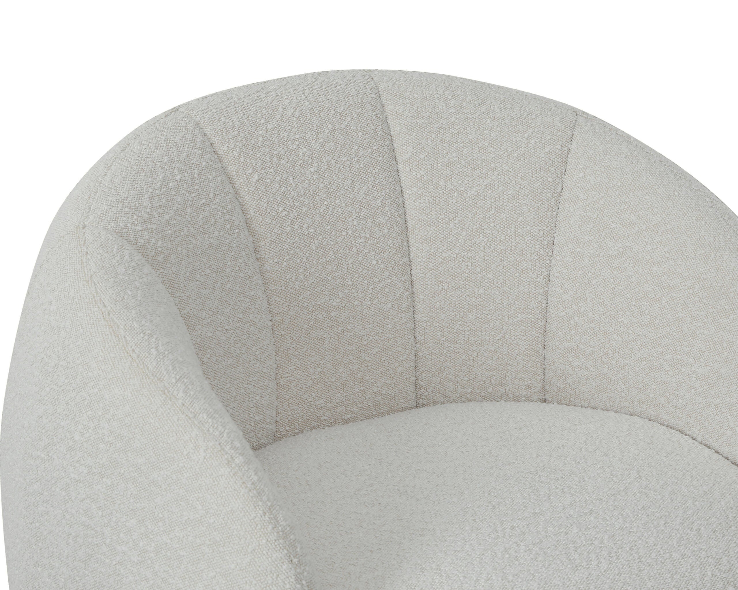 Bulpa Armchair - Sand Cream Boucle