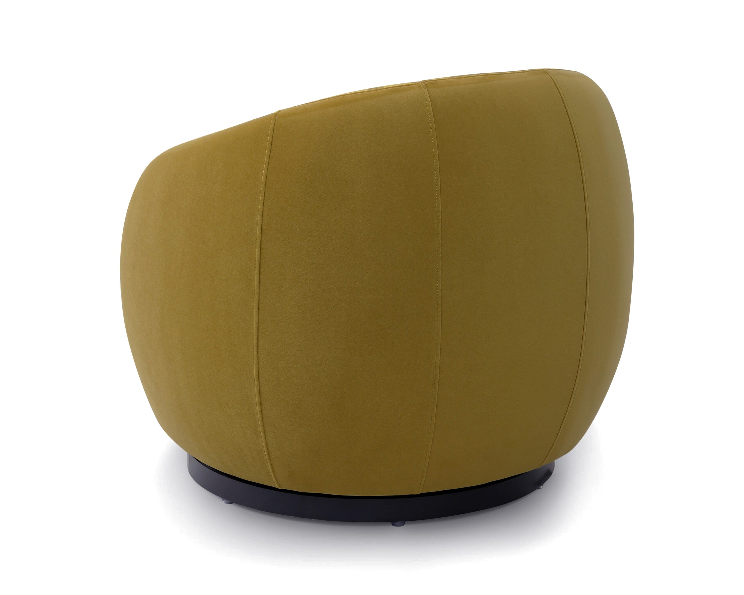 Bulpa Armchair - Kaster Mustard Velvet