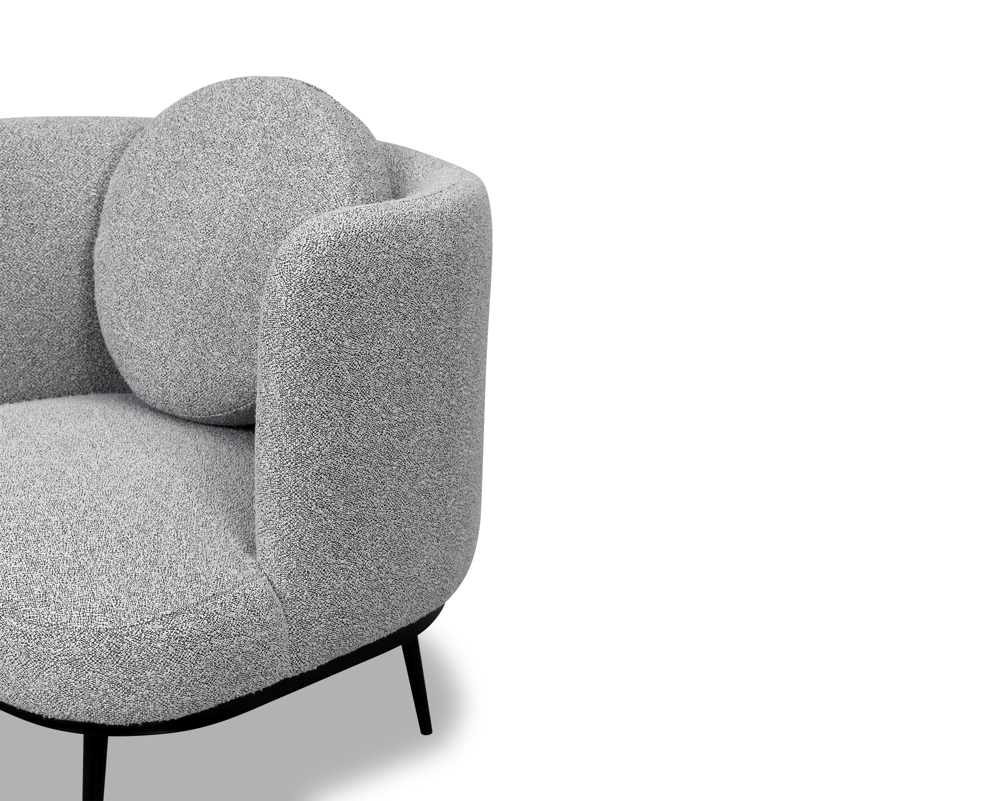 V Lux Armchair - Kalpan Grey