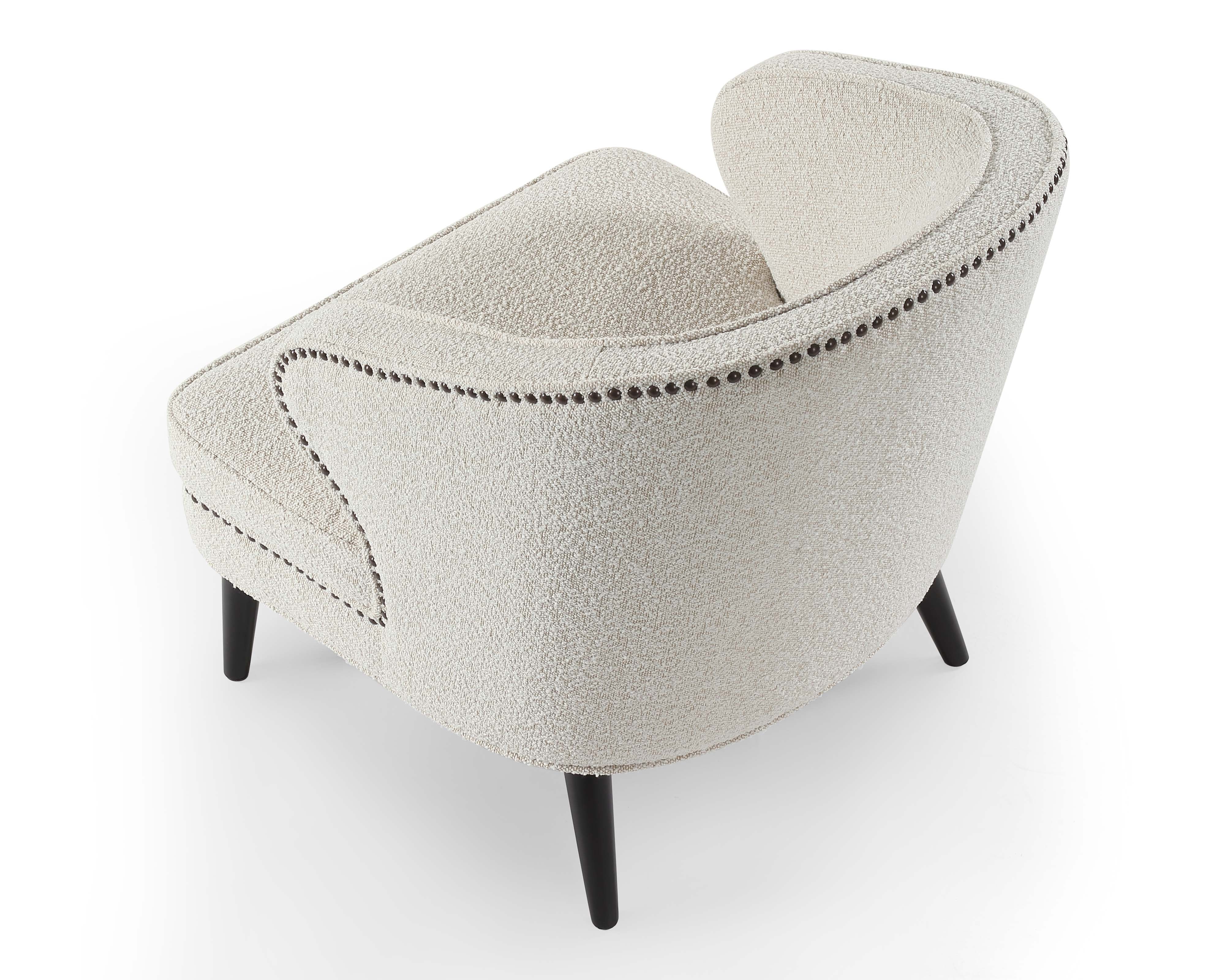Lindsay Armchair - Boucle Sand