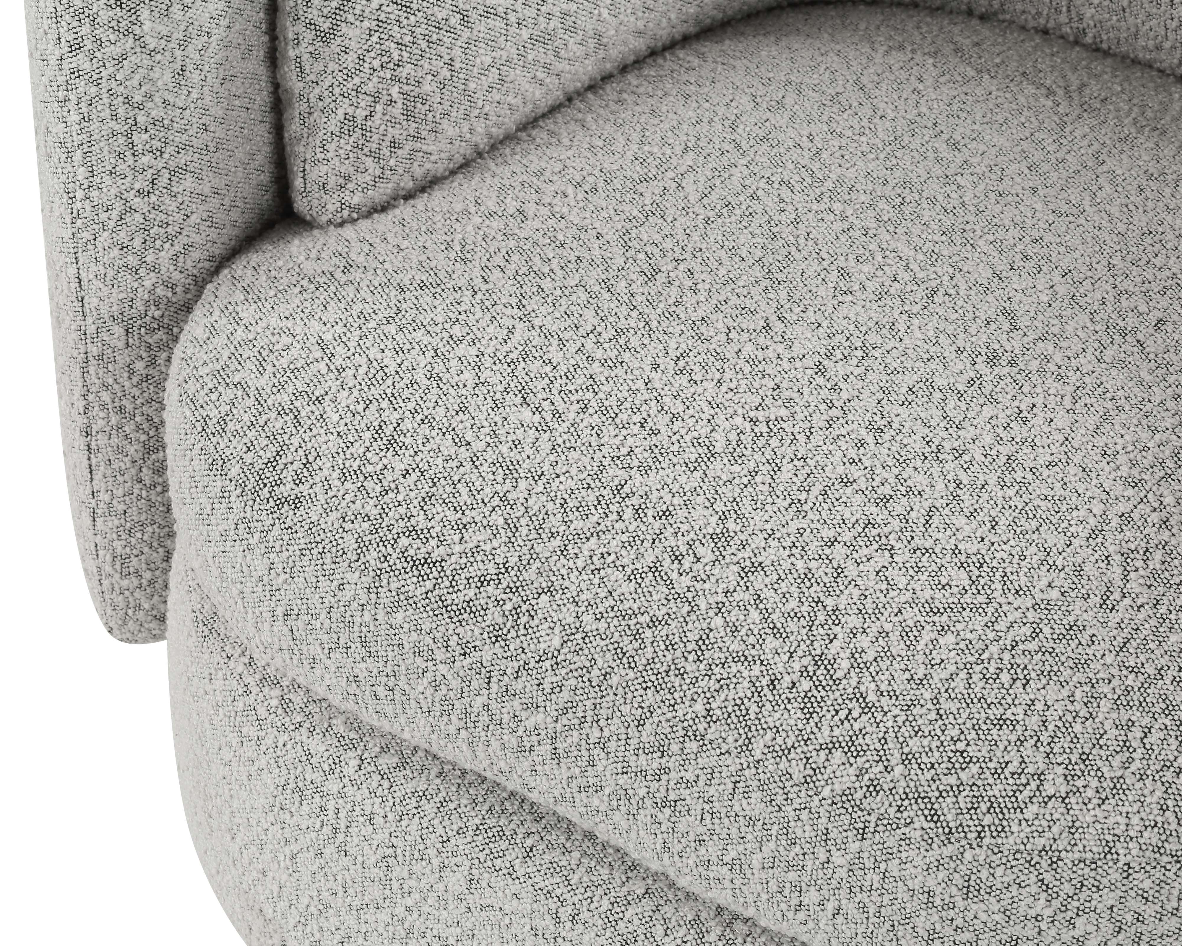 Chantal Armchair - Whisk Grey Boucle