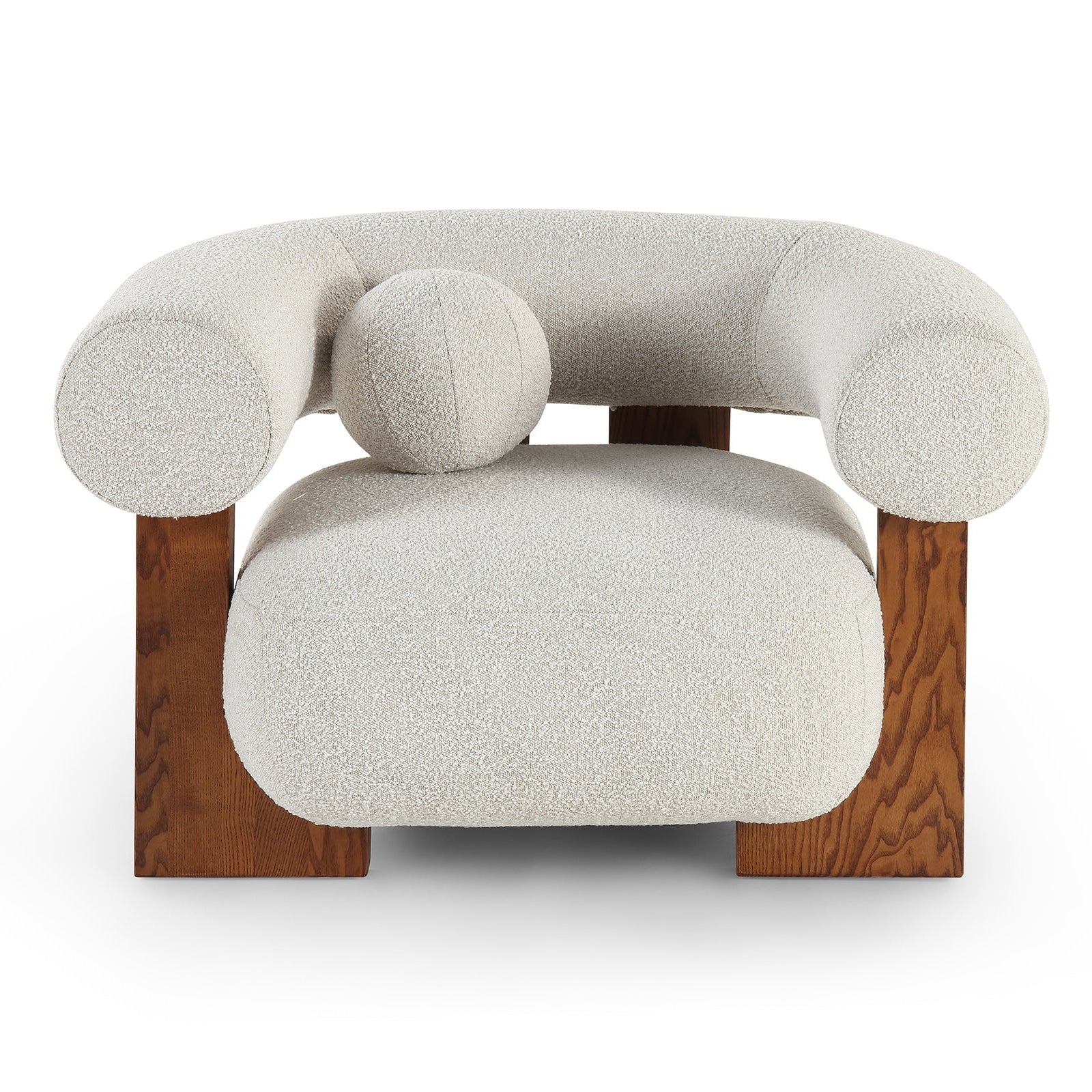 Epic Sand Cream Boucle Armchair