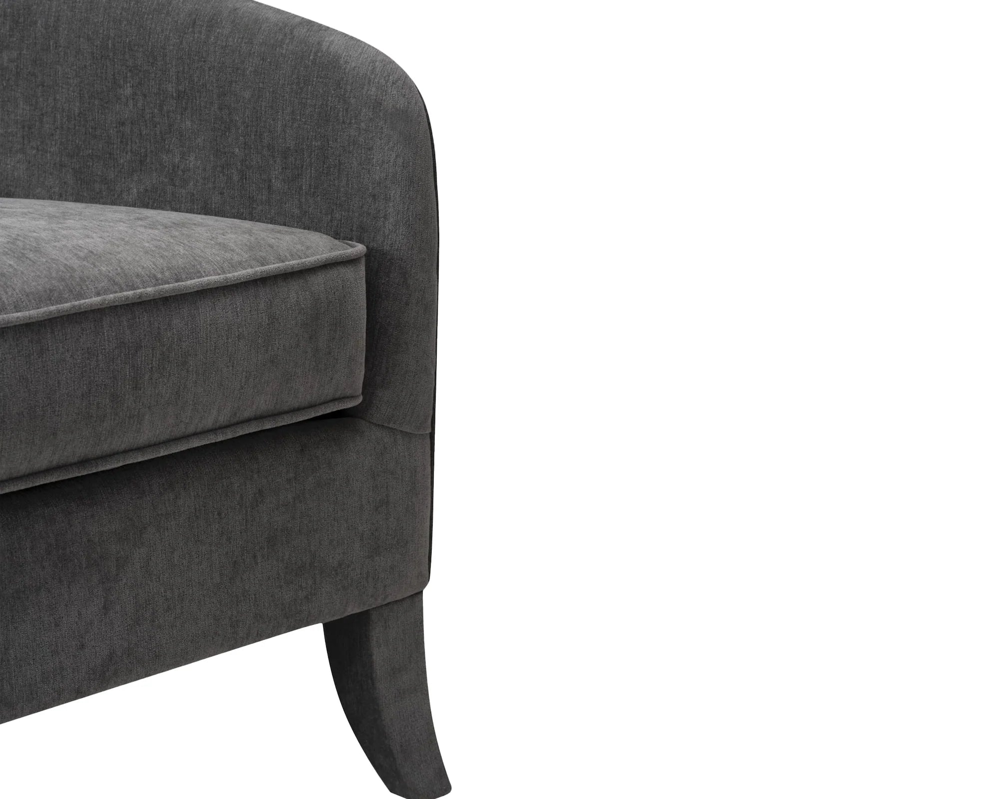 Tempo Sysley Chalk Chenille Armchair II