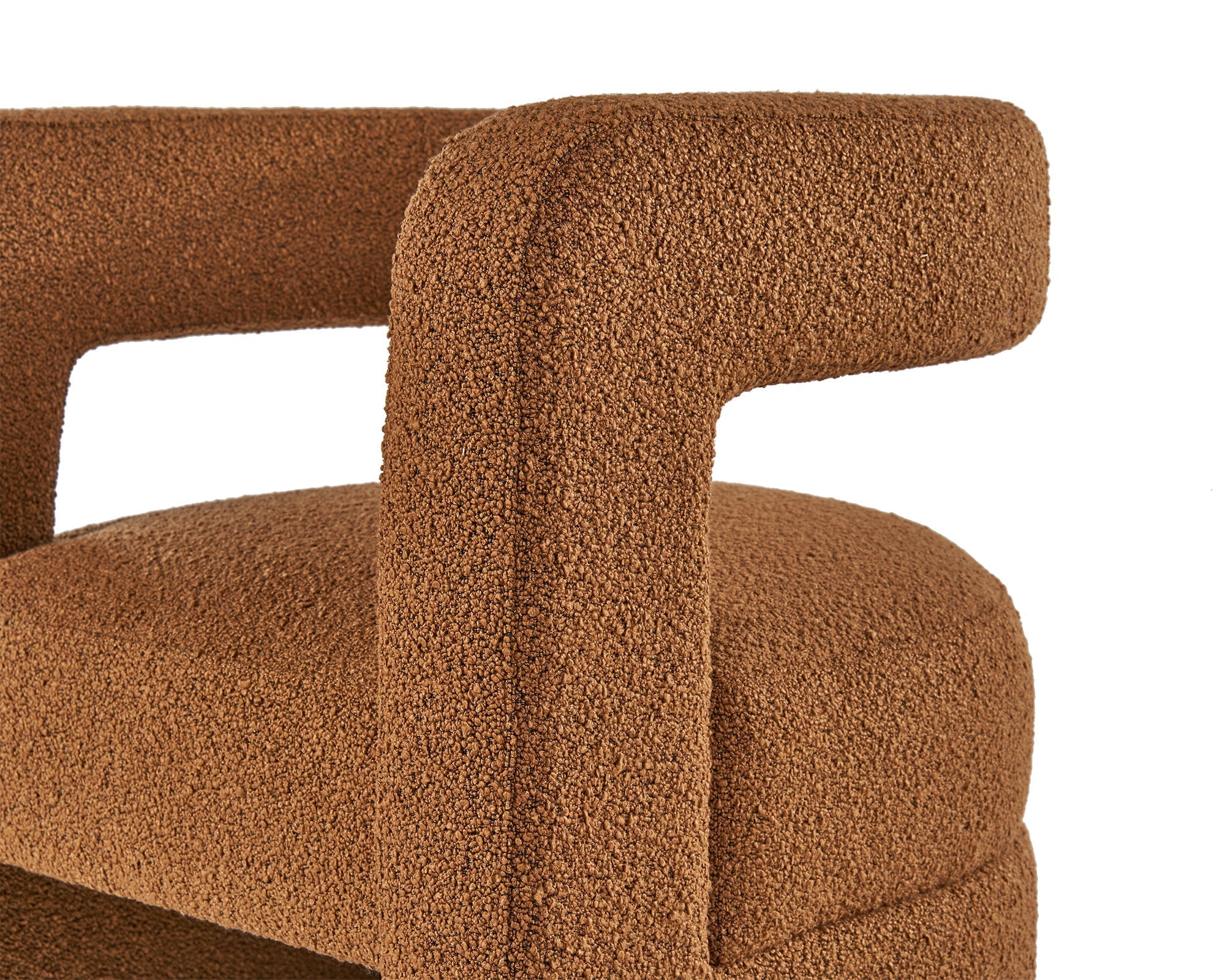 Minox Chair - Beau Clay Boucle