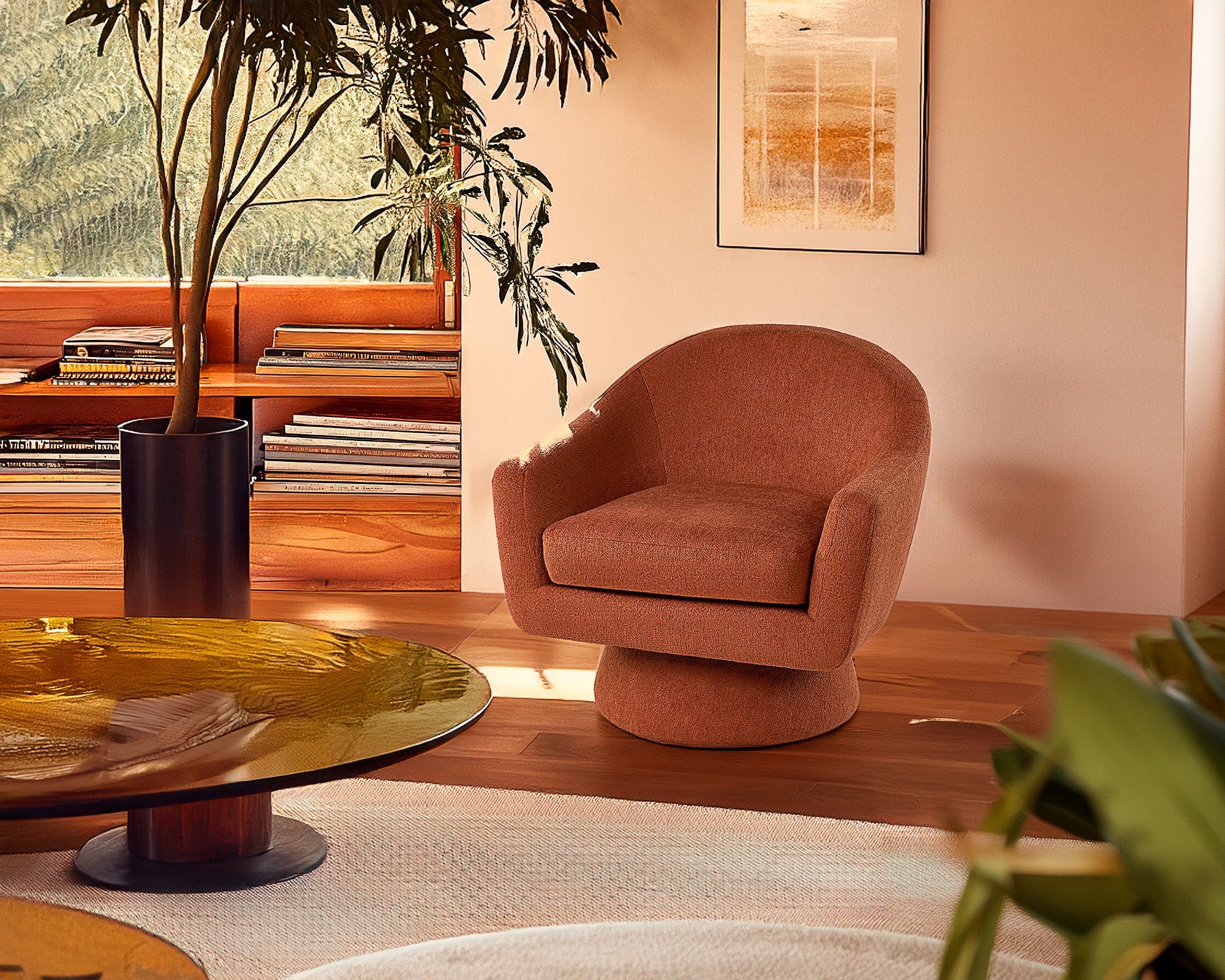 Elma Armchair - Lander Rust