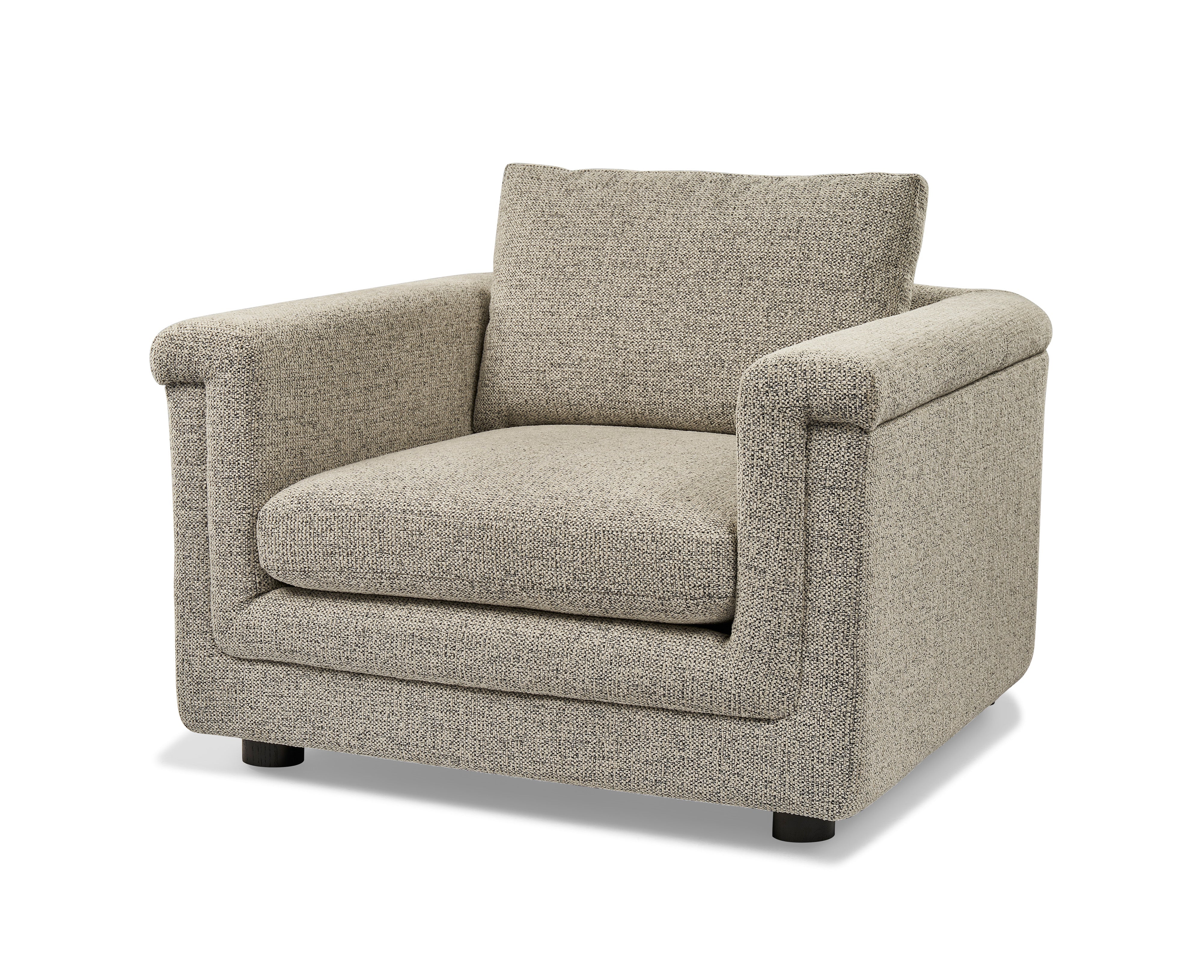 Delta Armchair - Colmer Silver Grain