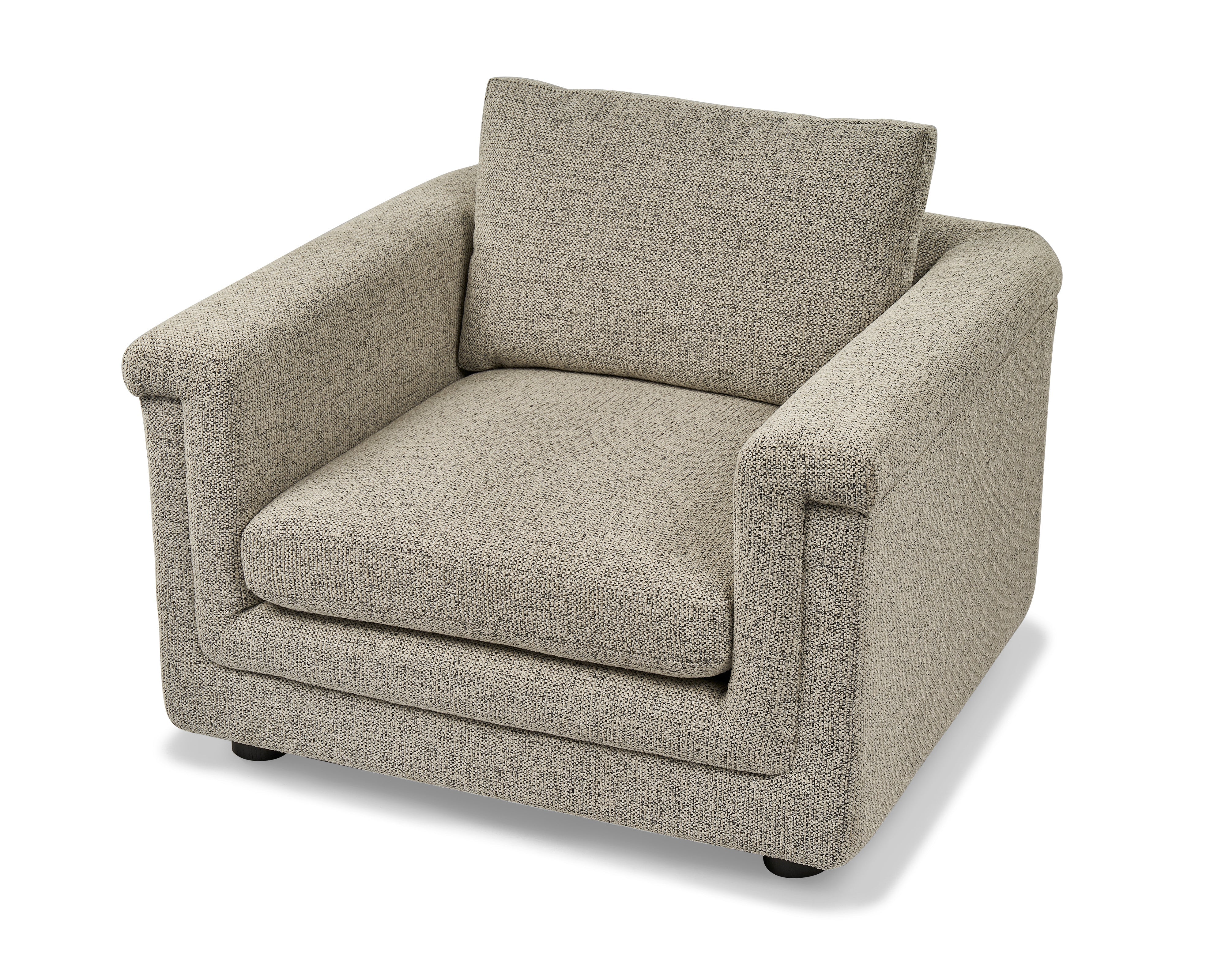 Delta Armchair - Colmer Silver Grain
