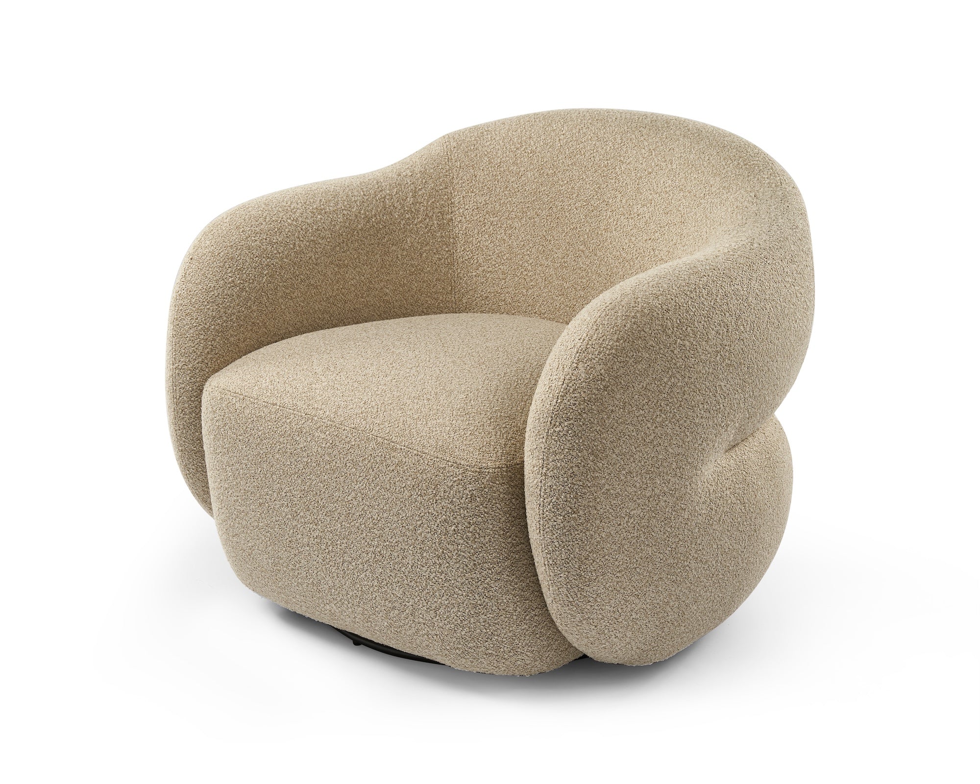 Elba Swivel Armchair - Capella Sand