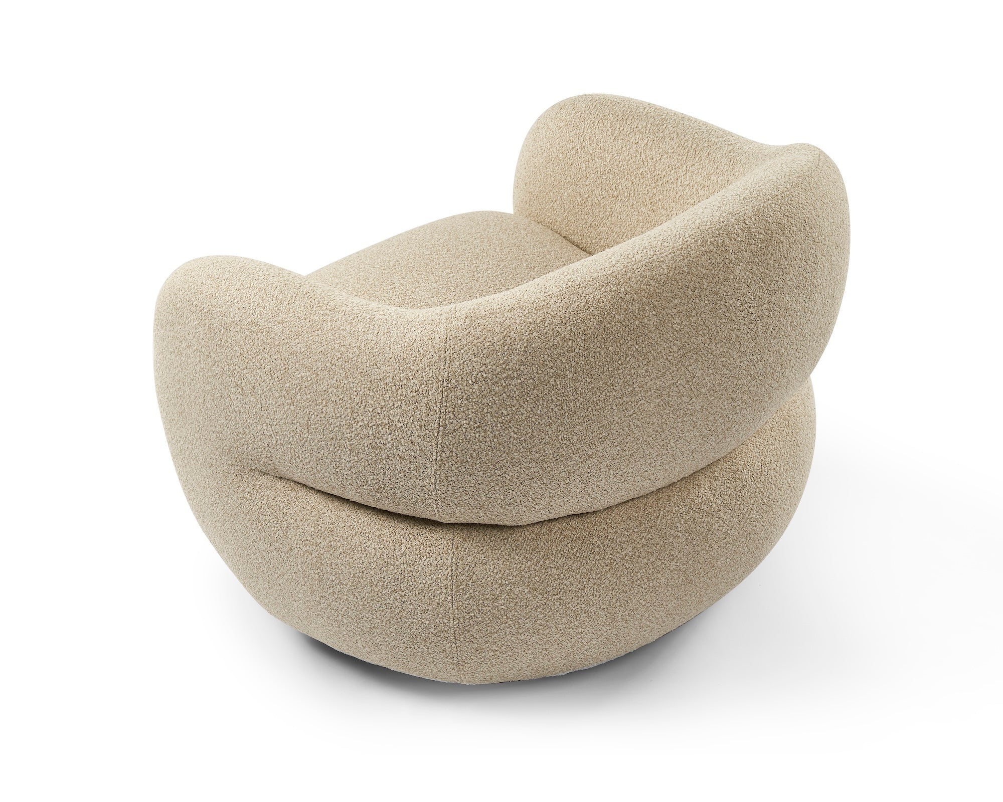 Elba Swivel Armchair - Capella Sand