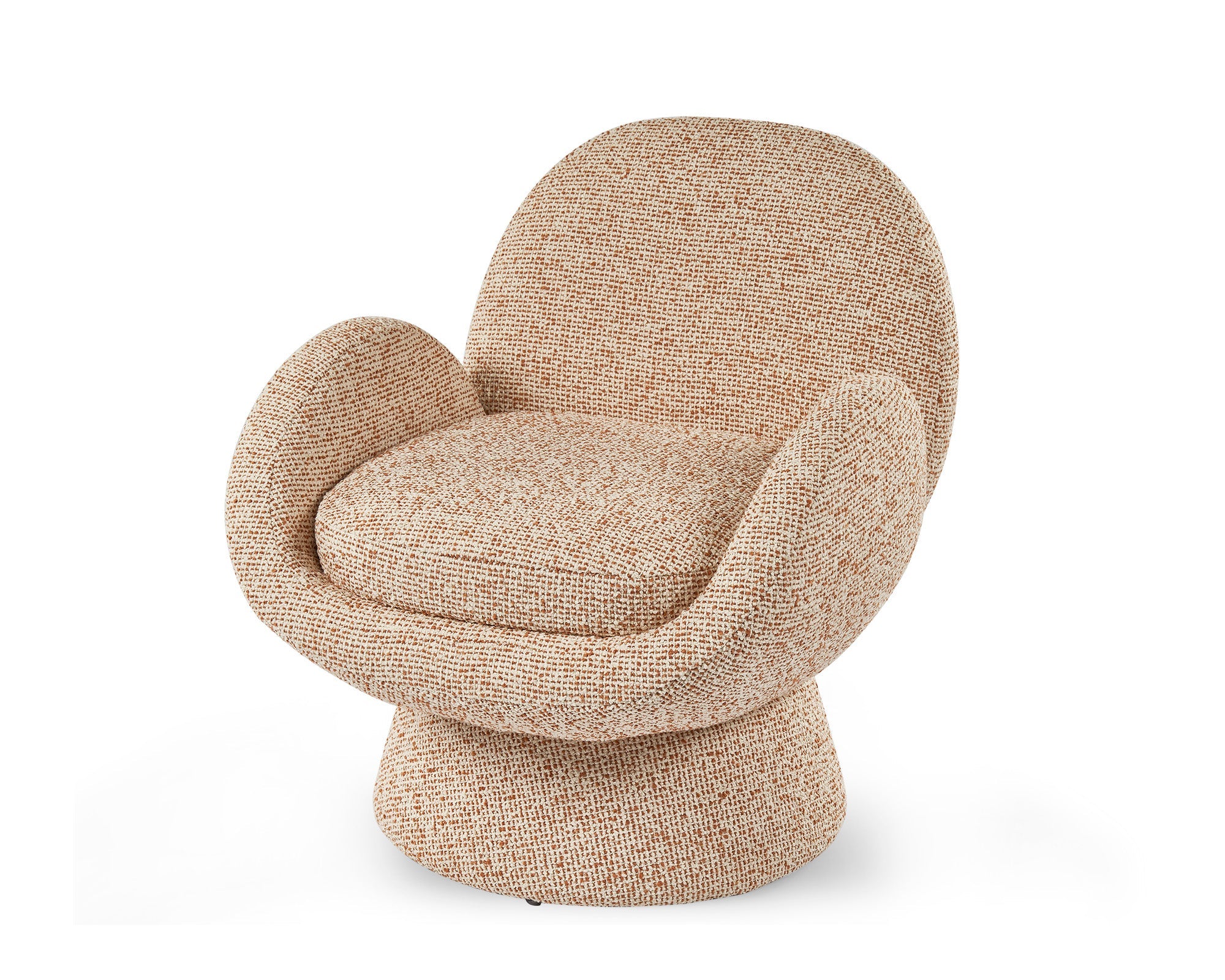 Arles Swivel Armchair - Dexter Sparkle Citrus