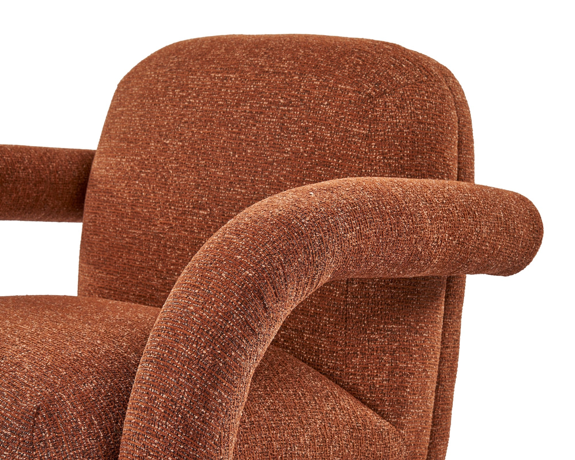 Orsay Armchair - Bari Chestnut Red