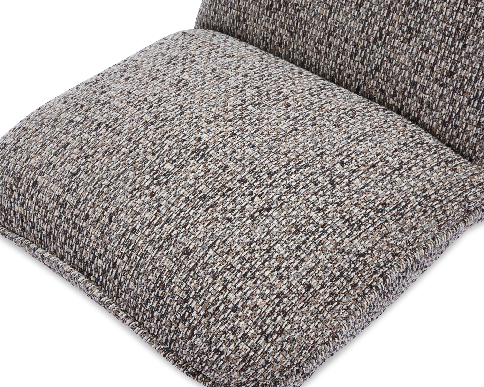 Algar Swivel Armchair - Tetru Terra & Matt Black Metal