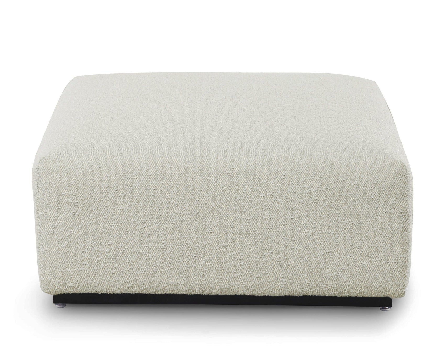 Kendal Sand Cream Boucle Ottoman