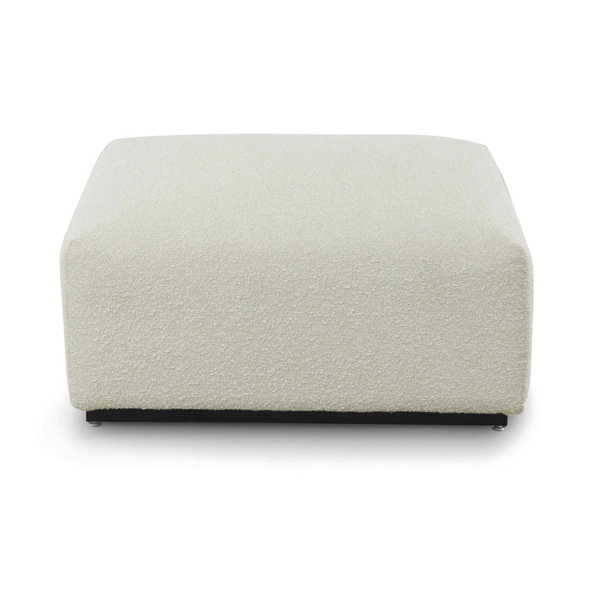 Kendal Sand Cream Boucle Ottoman