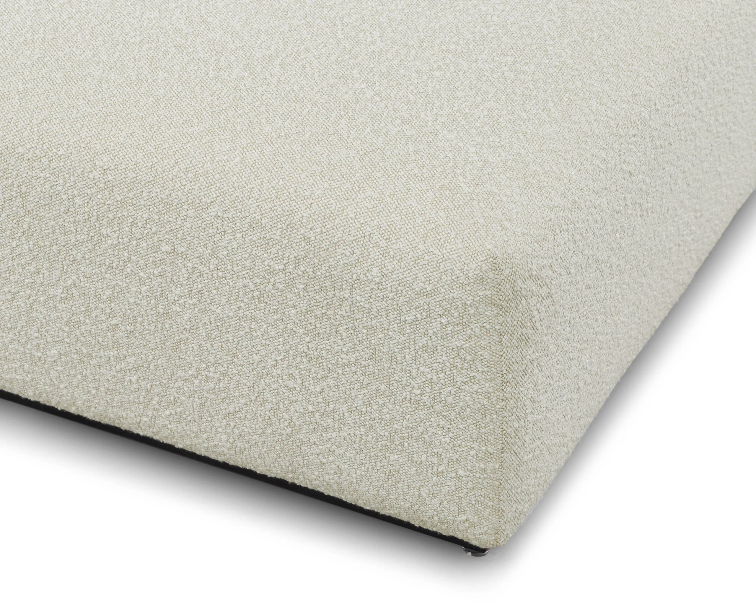 Kendal Sand Cream Boucle Ottoman