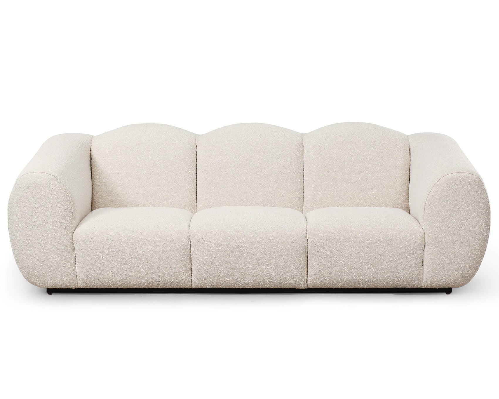 Kendal Sand Cream Boucle 3 Seater Sofa