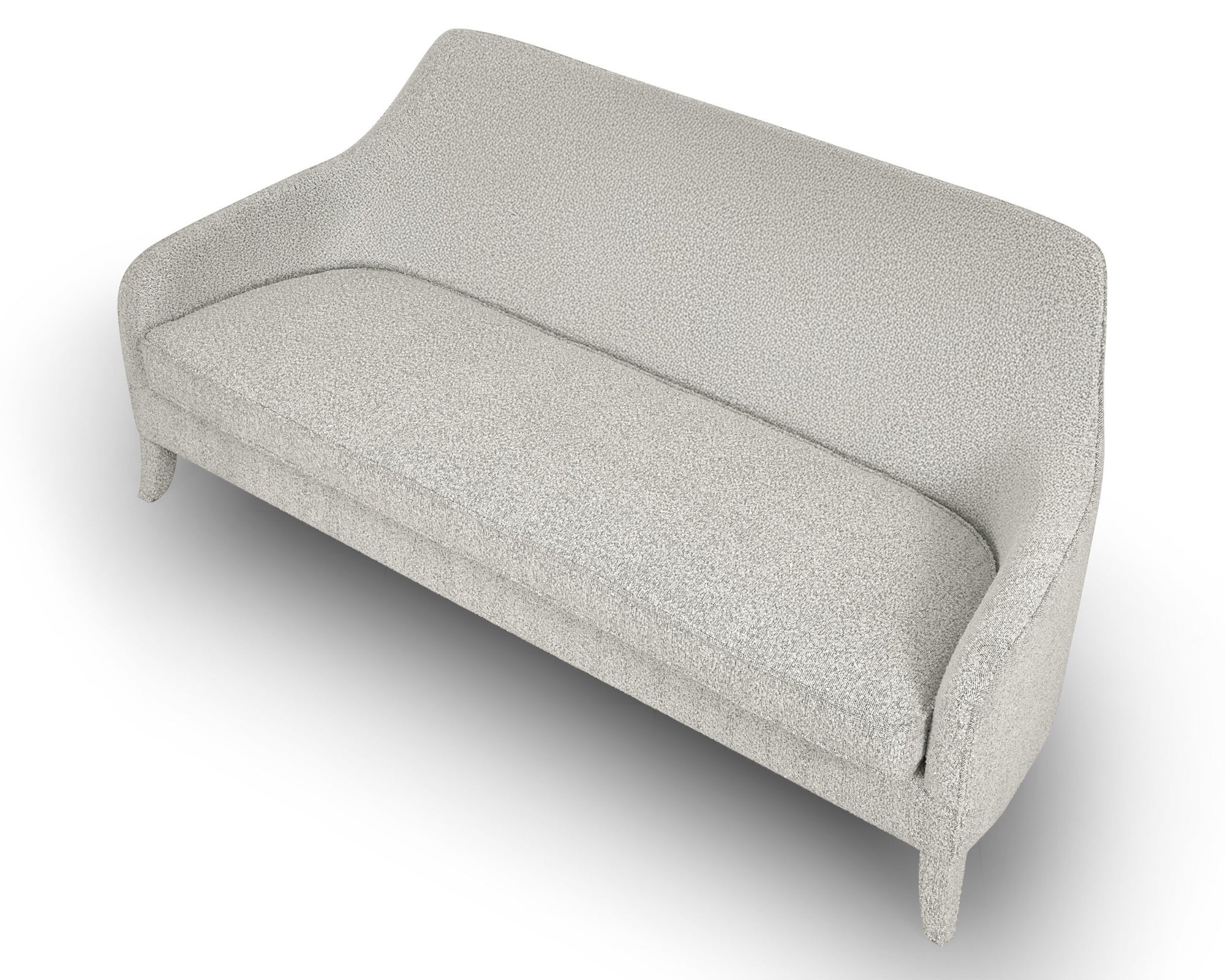 Tempo Whisk Grey Boucle 3 Seater Sofa