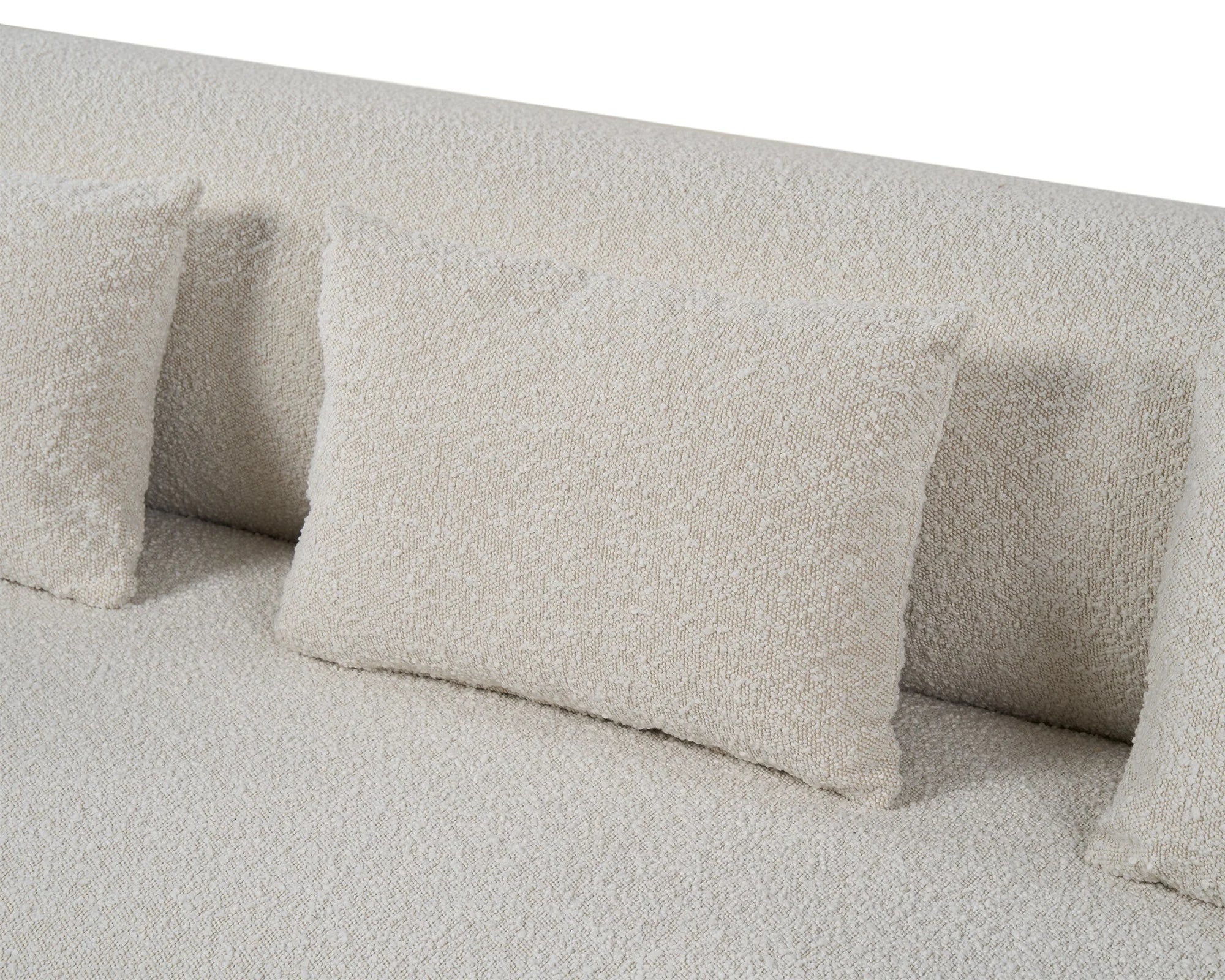 Mitho Sand Cream Boucle 3 Seater Sofa II