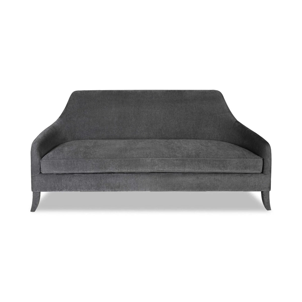 Tempo Sysley Chalk Grey Chenille 3 Seater Sofa II