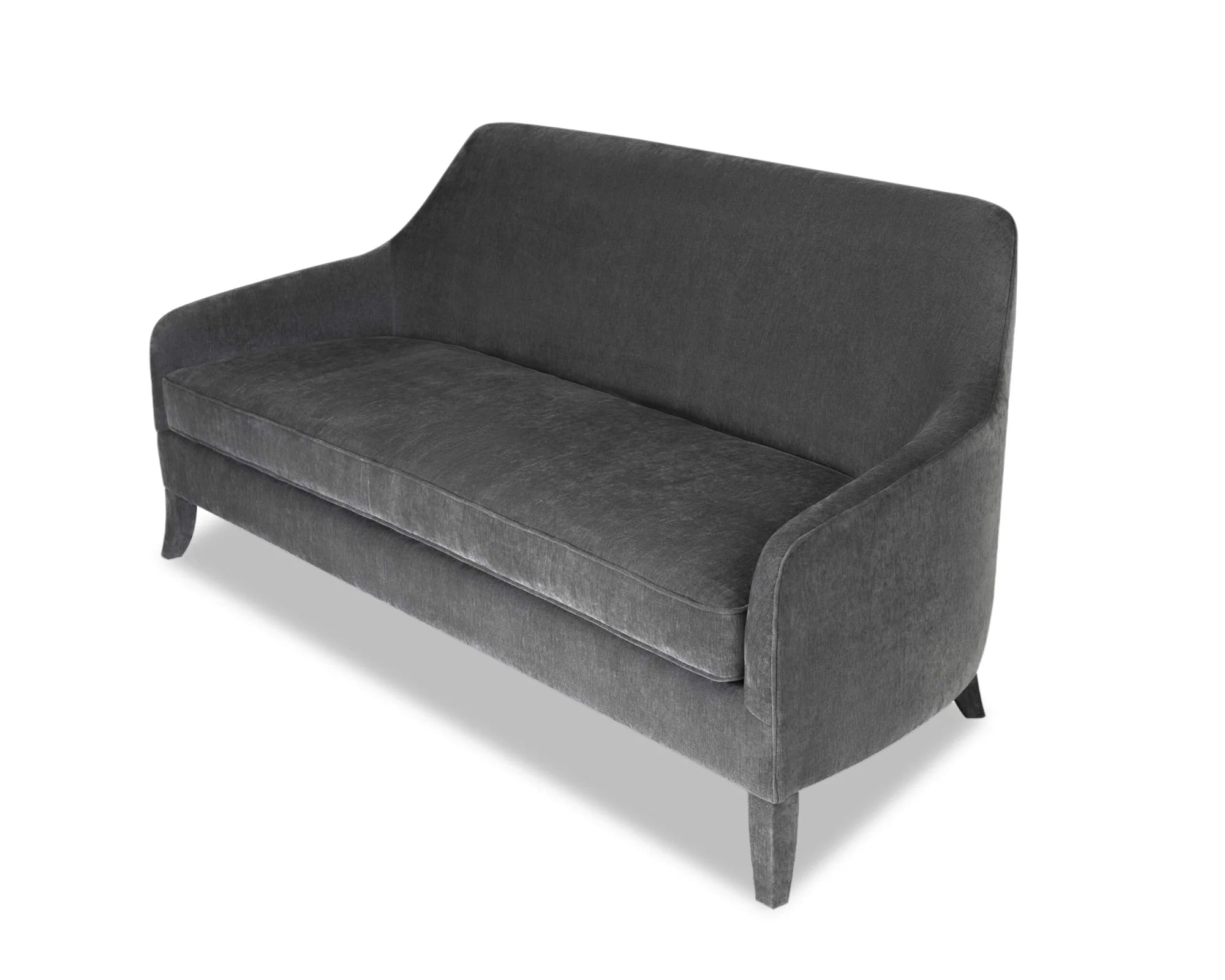Tempo Sysley Chalk Grey Chenille 3 Seater Sofa II