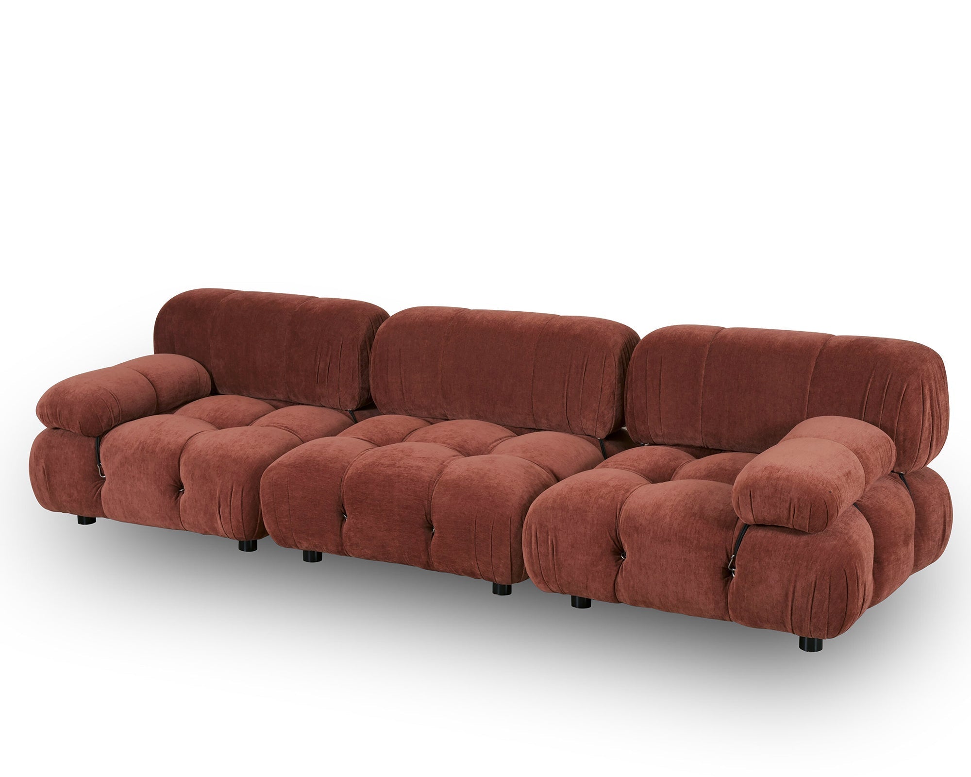 Combo 3 Seater Sofa - Sysley Rust II