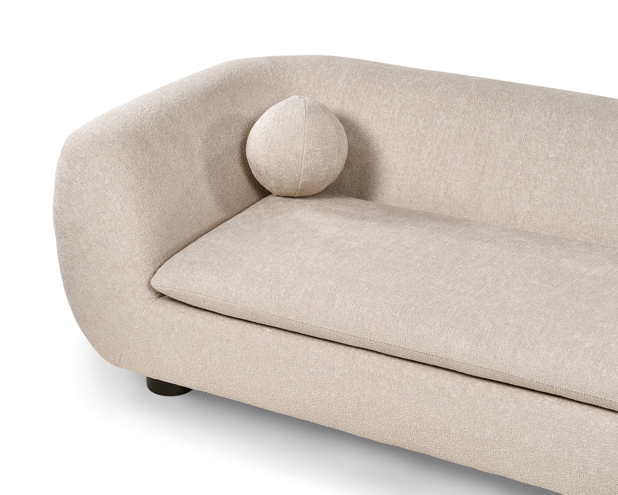 Hudson Lander Shade Chenille 3 Seater Sofa
