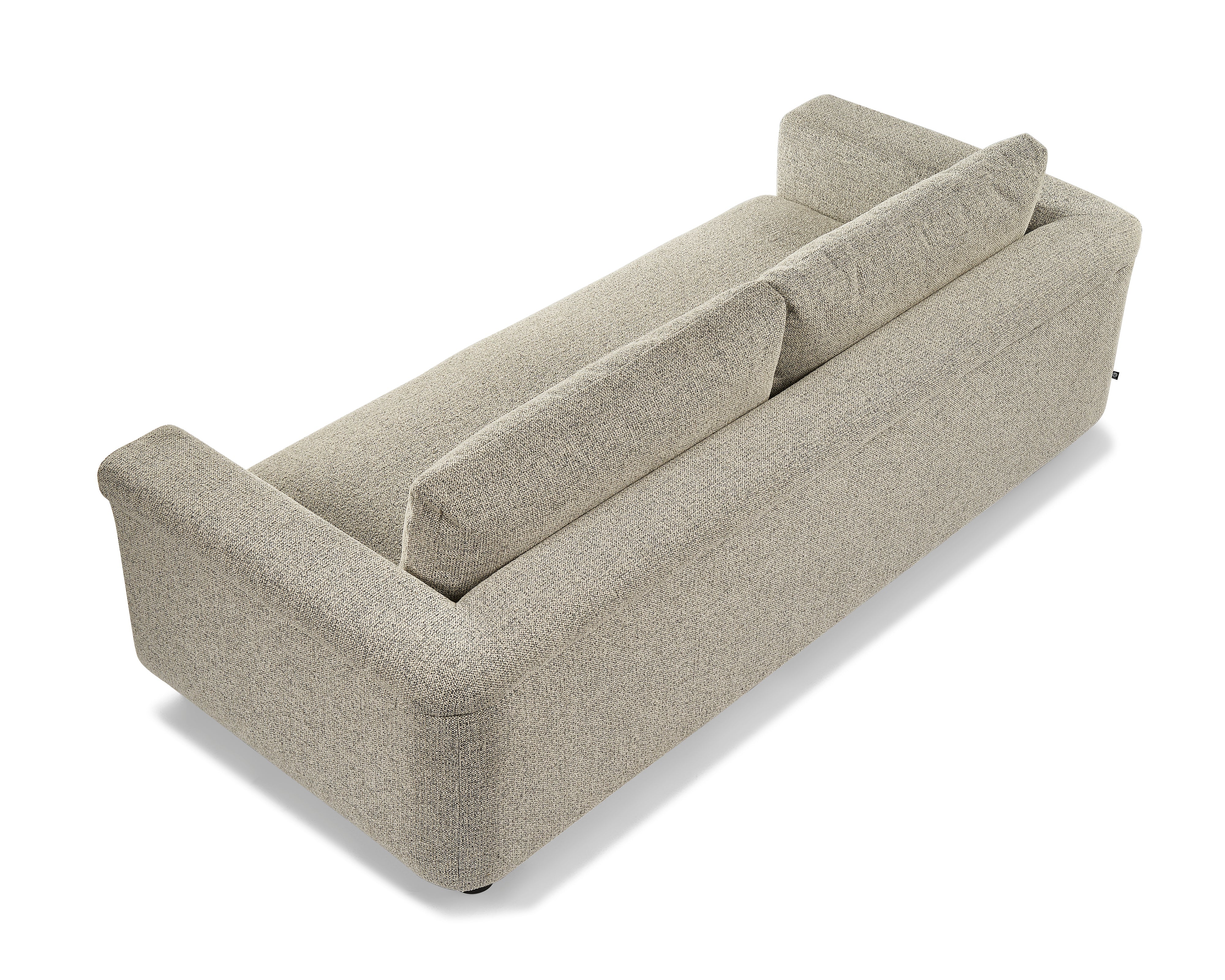 Delta 3 Seater Sofa - Colmer Silver Grain