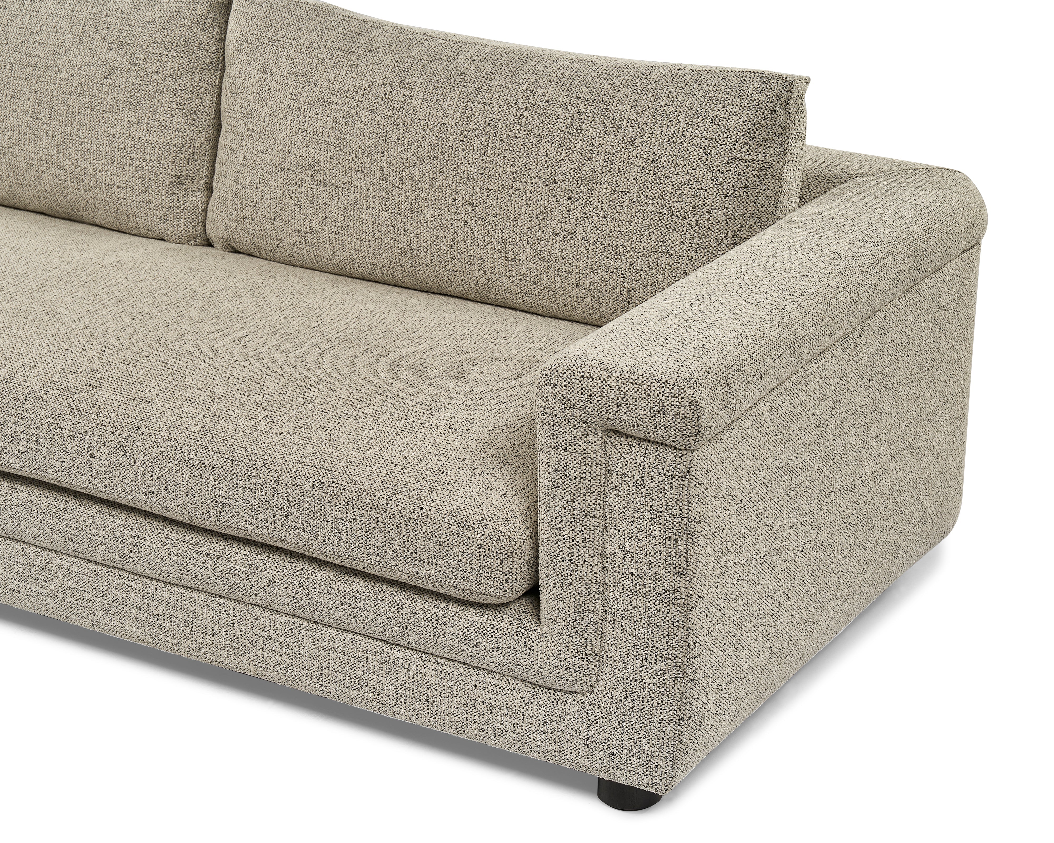 Delta 3 Seater Sofa - Colmer Silver Grain