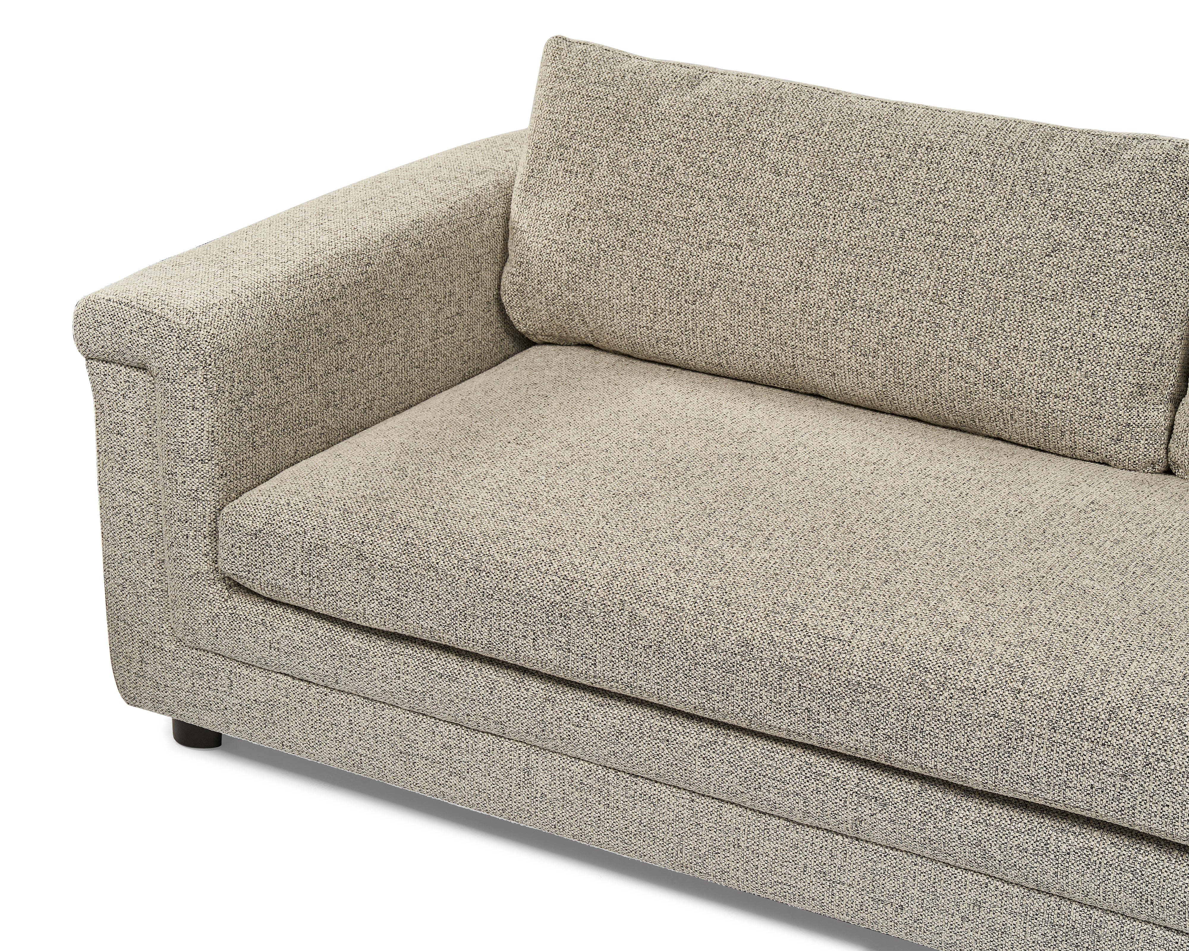 Delta 3 Seater Sofa - Colmer Silver Grain