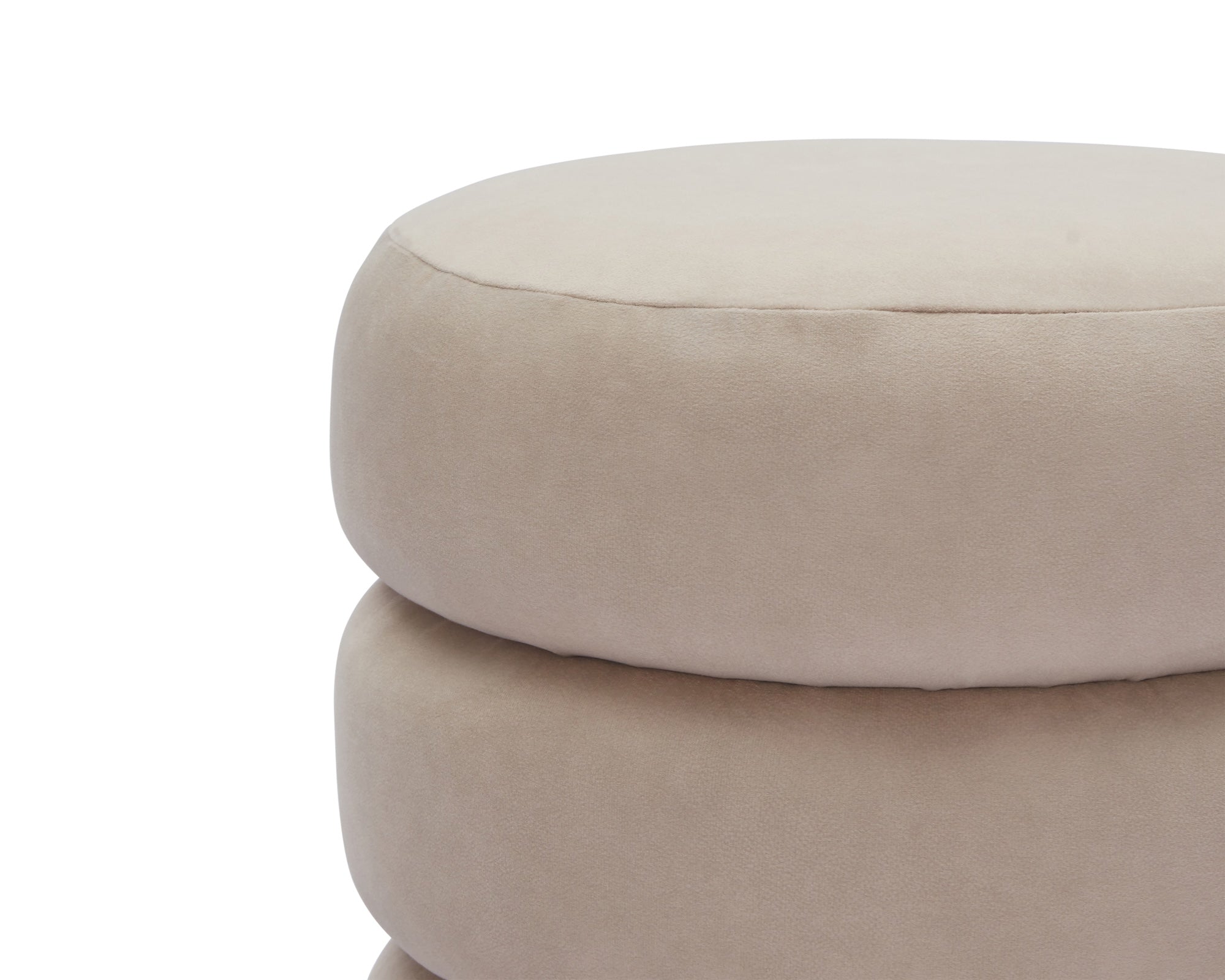Trace Footstool - Hopper Desert - Natural Oak Solid Wood