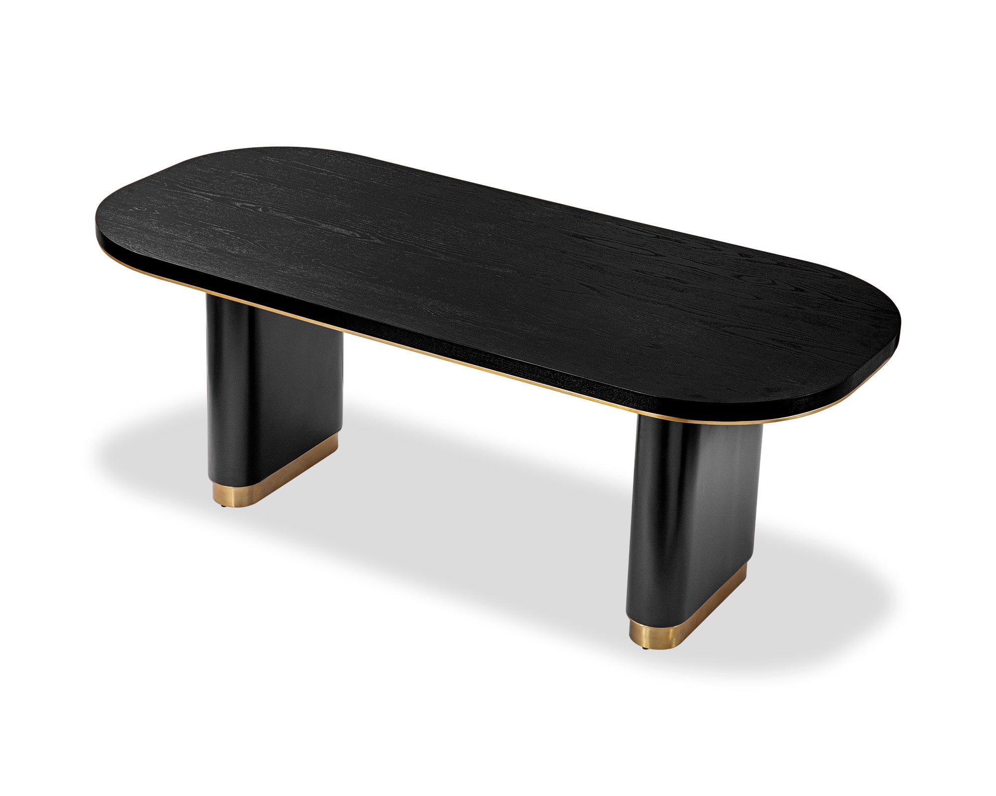 Chaplin Dining Table - Black Ash Wood