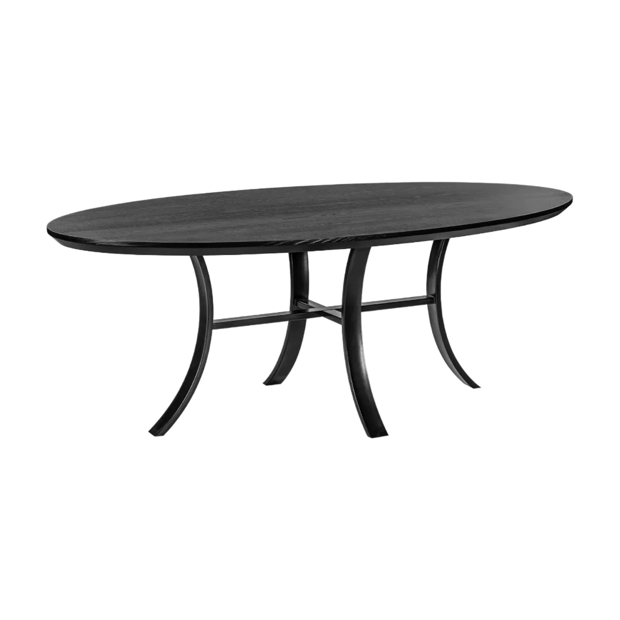 Isola Black Wood Dining Table