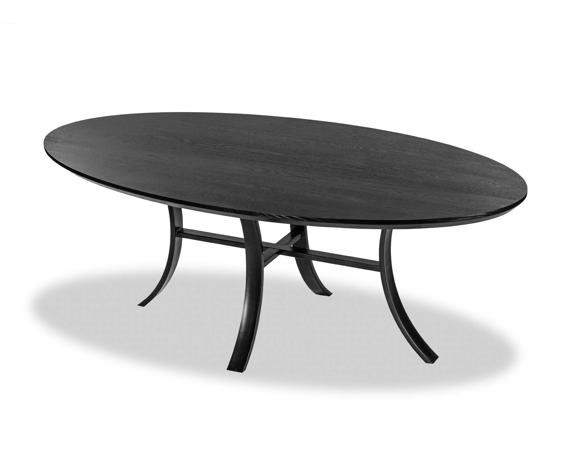 Isola Black Wood Dining Table