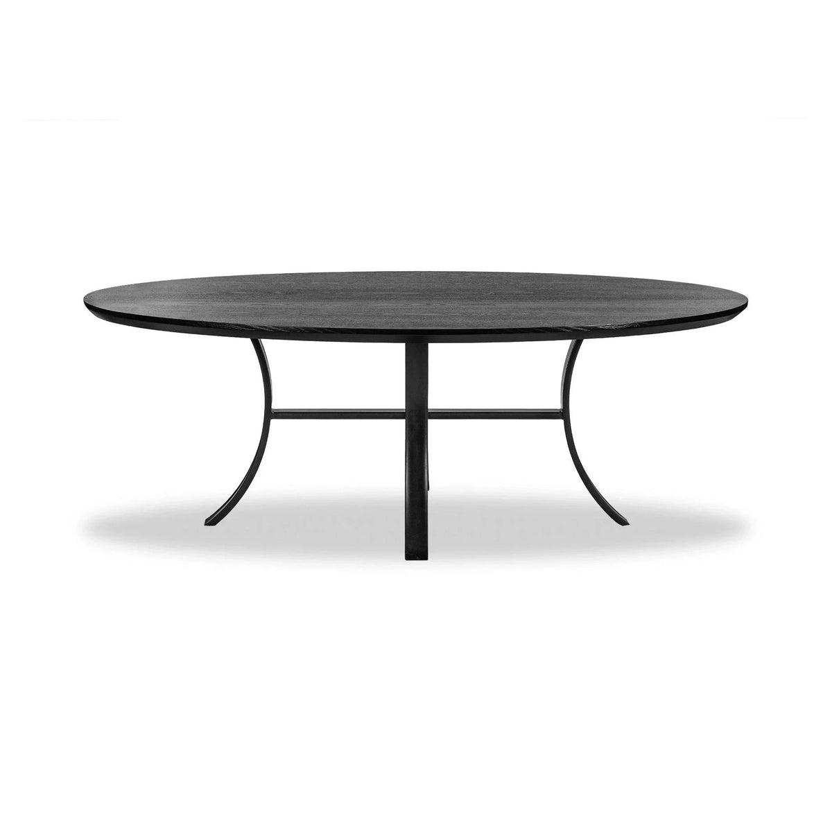 Isola Black Wood Dining Table