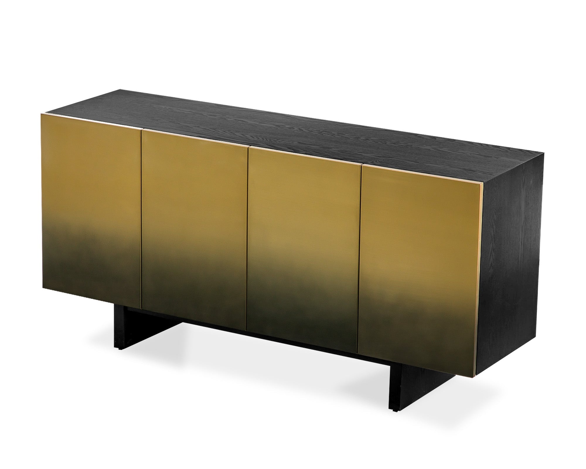 Dim Sideboard - Black & Gold Ombre