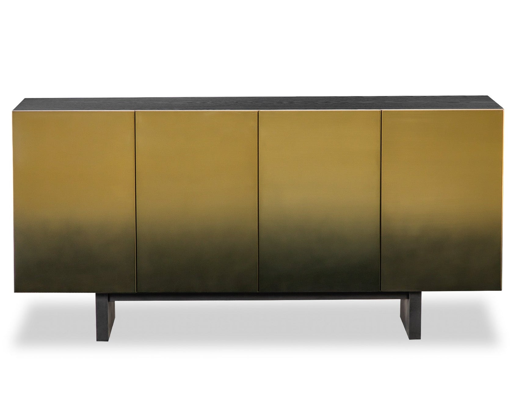 Dim Black & Gold Ombre Sideboard