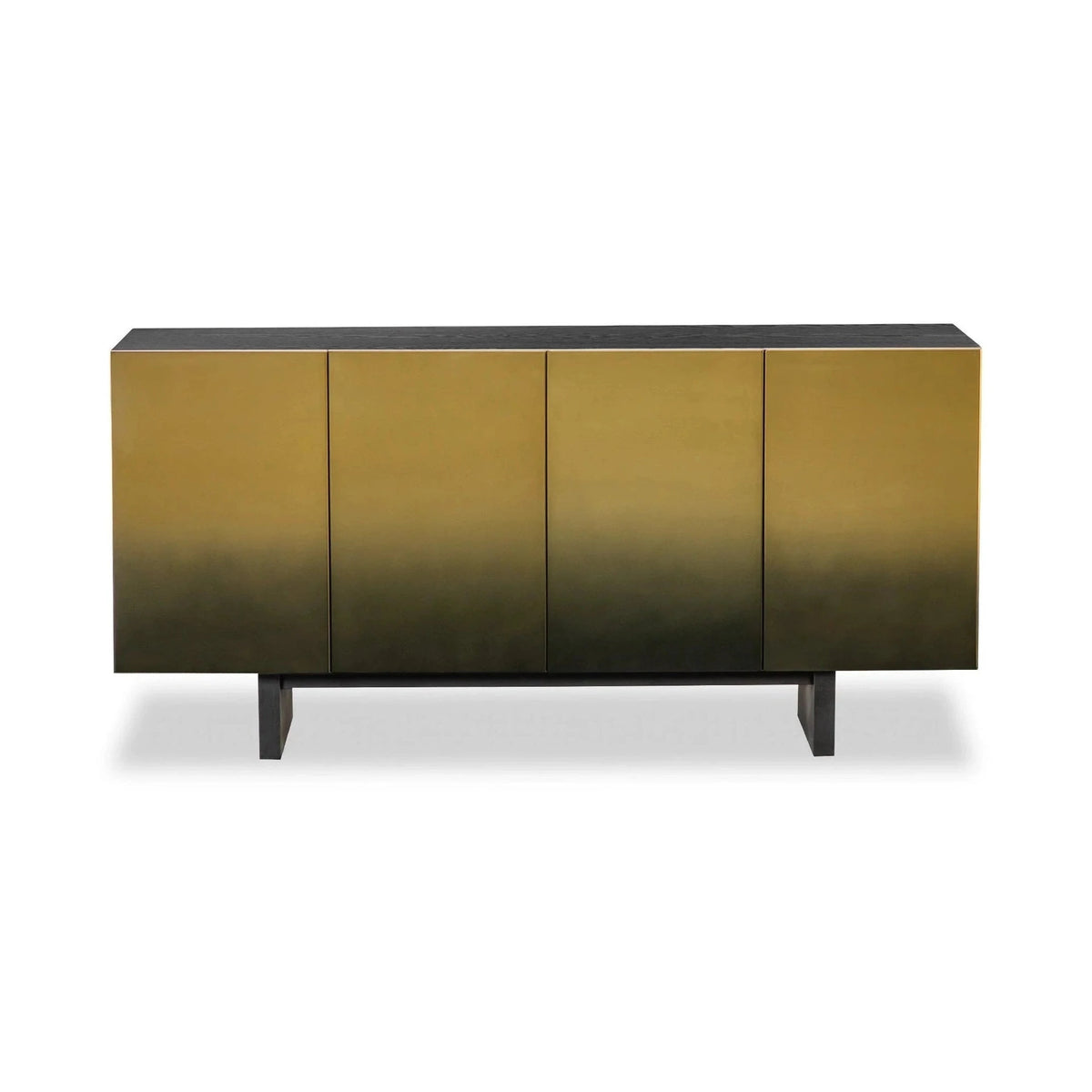 Dim Black & Gold Ombre Sideboard