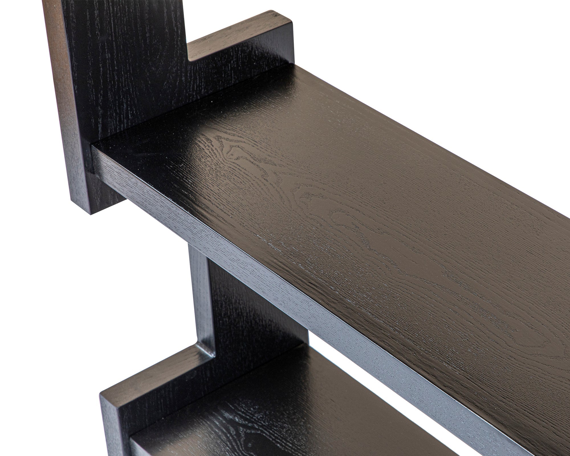 Aldoar Display Unit - Black Ash Wood