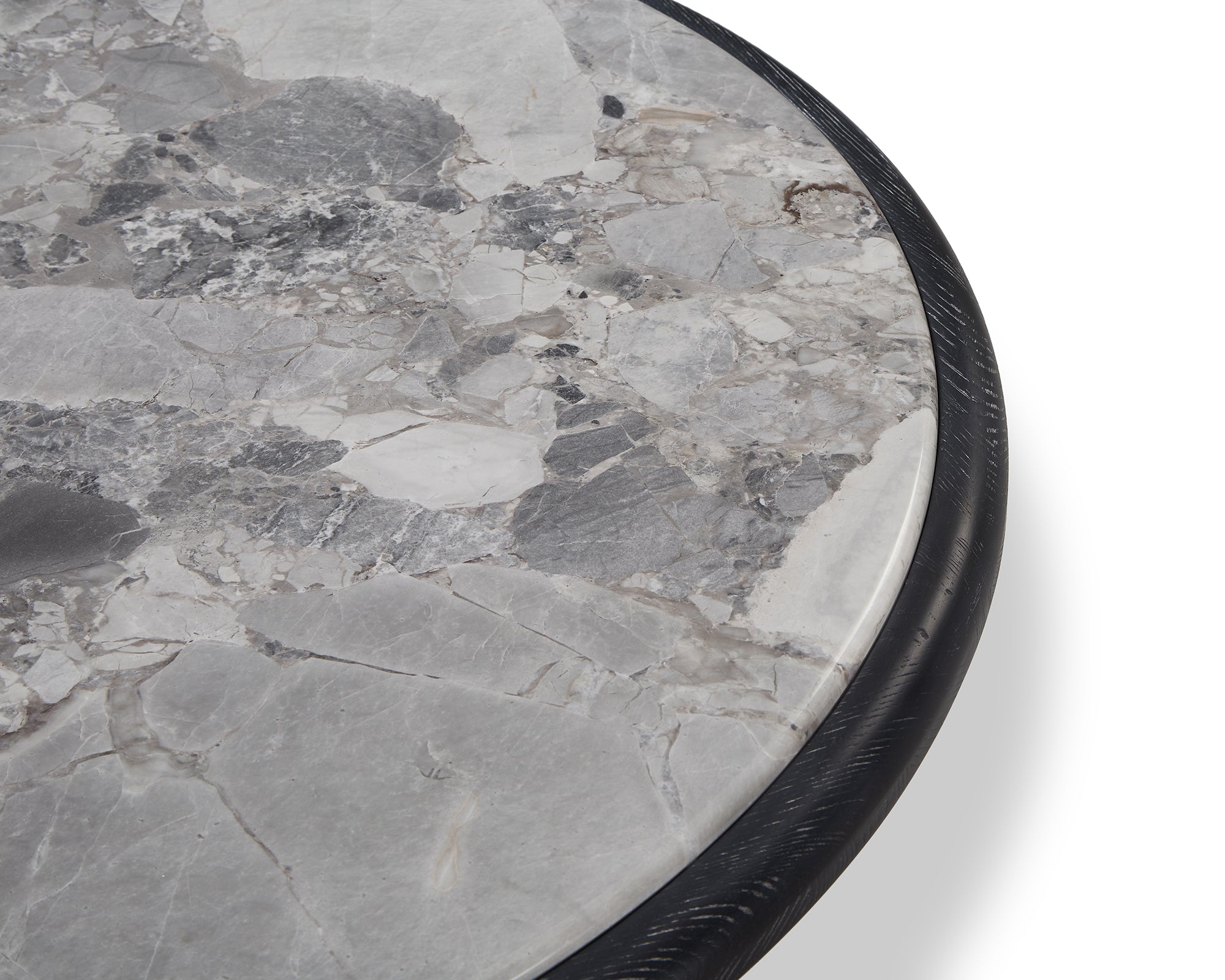 Herman Side Table  - Oreo Grey/Ebony