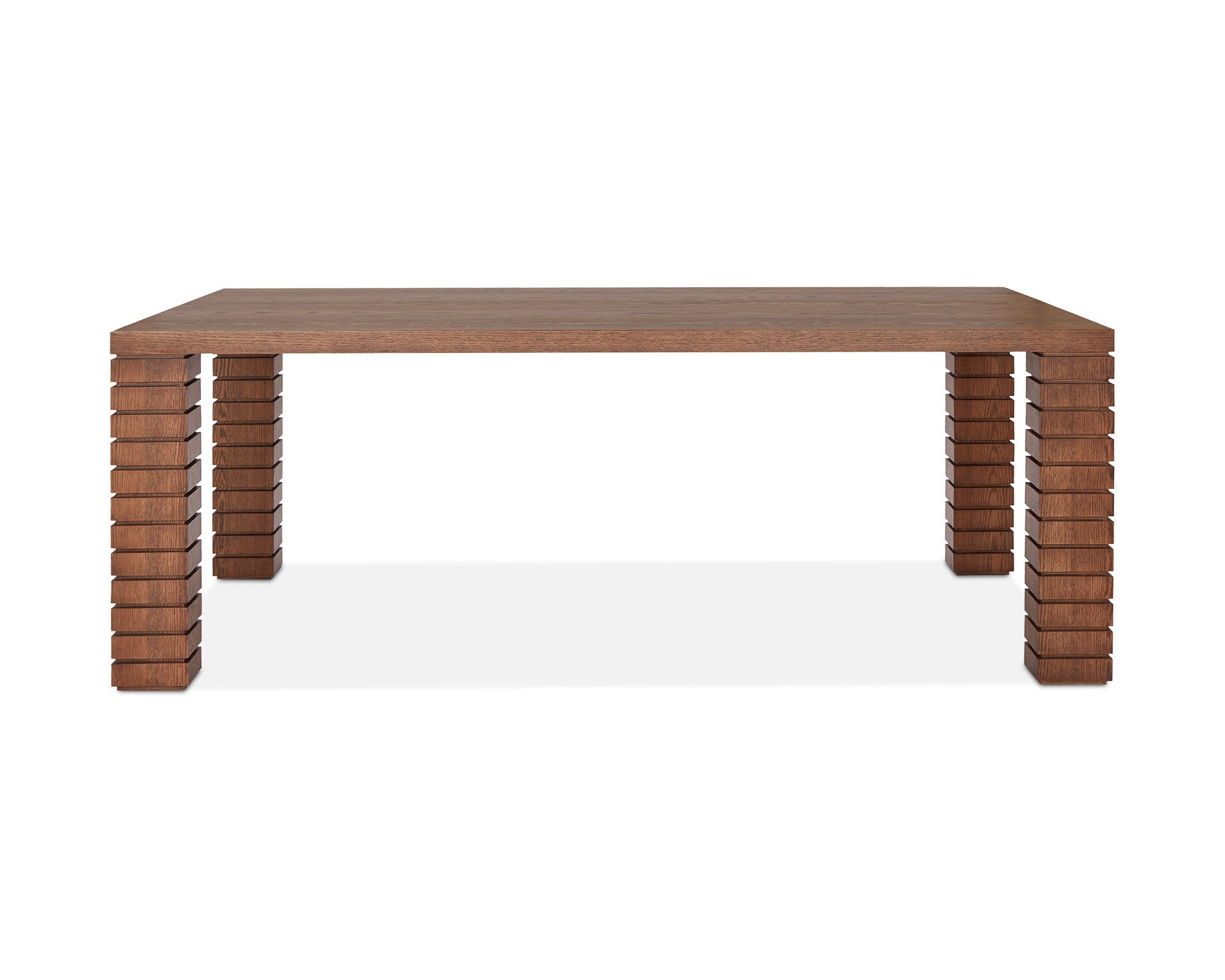 Pascal Dining Table - Brushed Brown