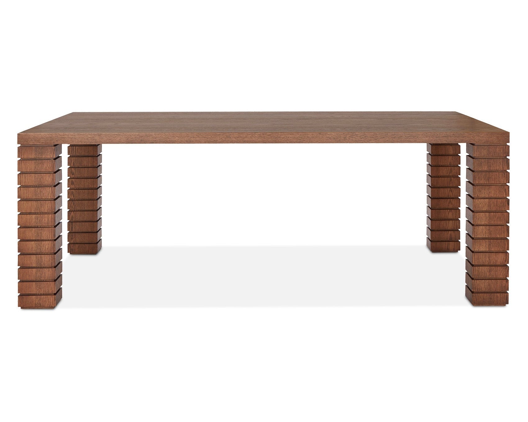 Pascal Brushed Brown Dining Table