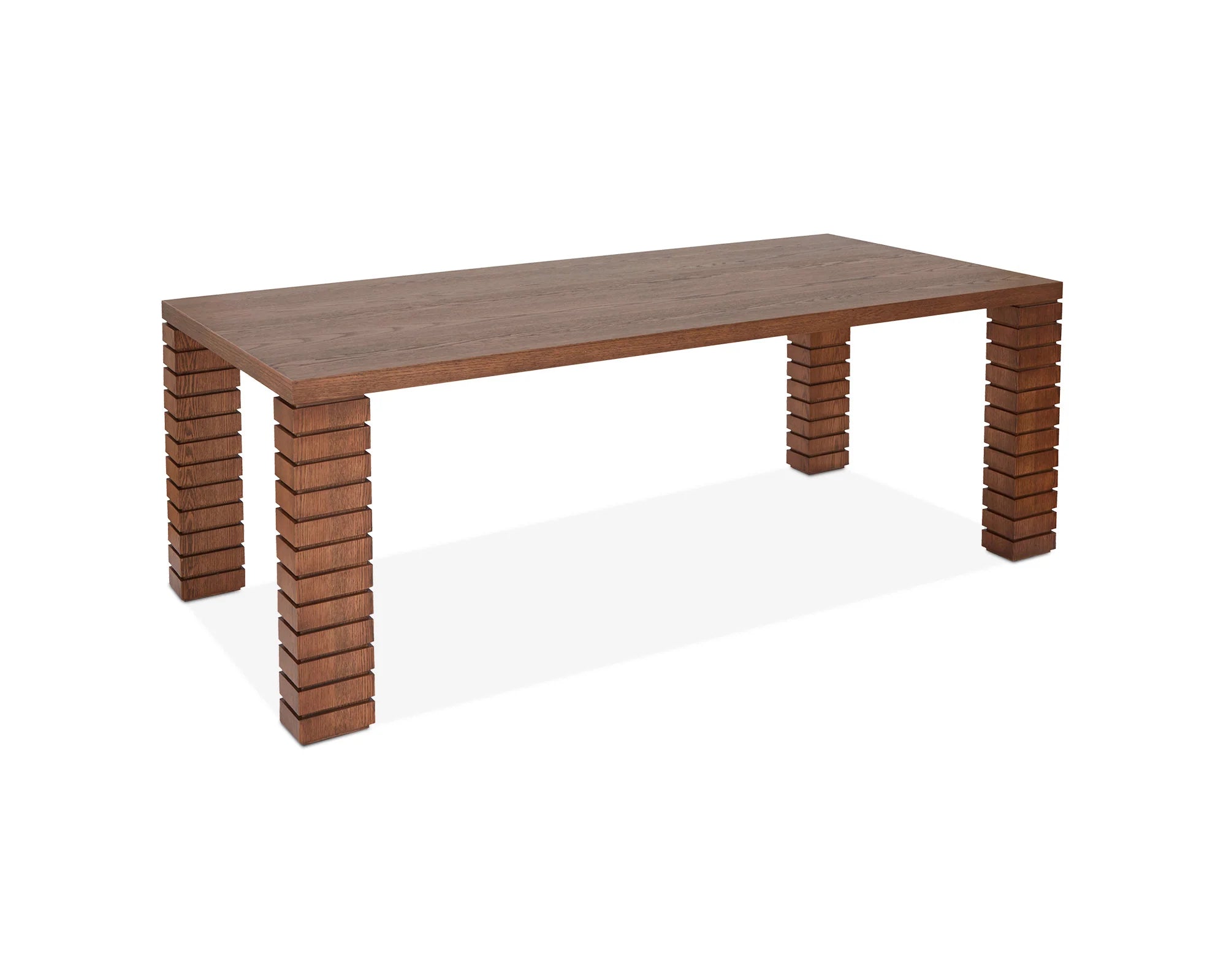 Pascal Brushed Brown Dining Table