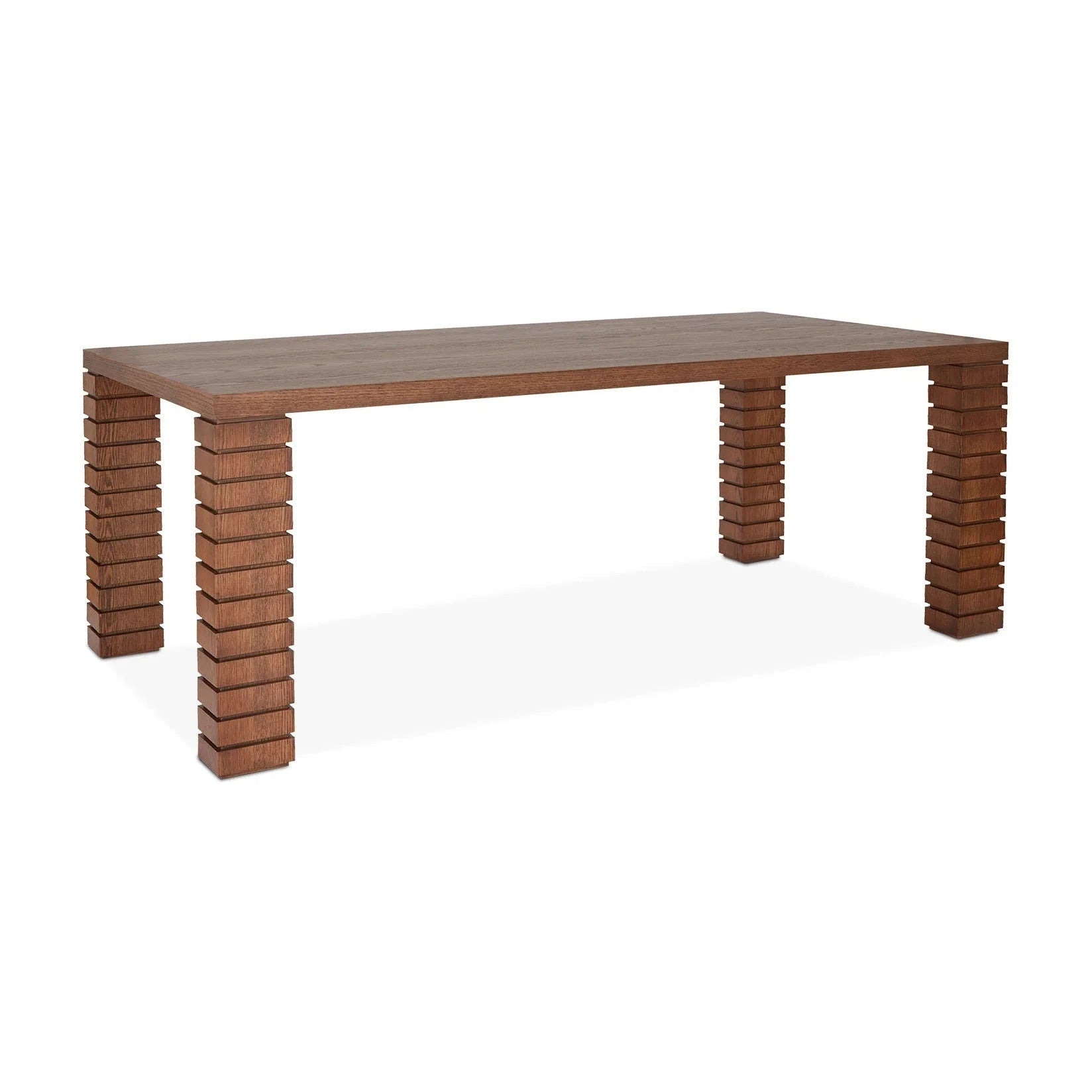 Pascal Brushed Brown Dining Table