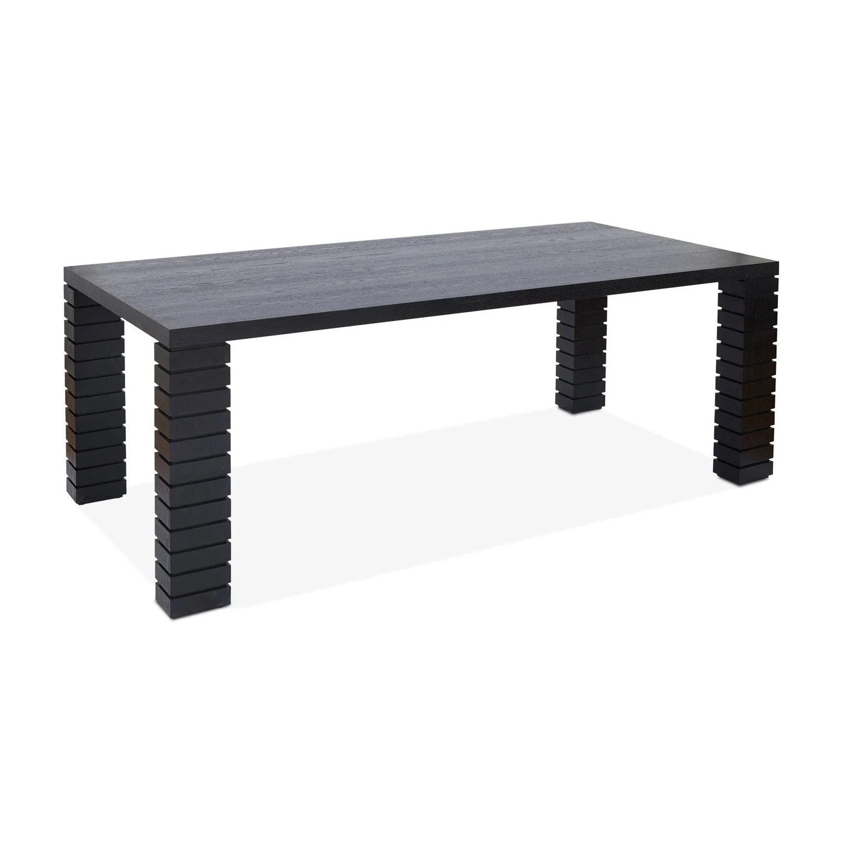 Pascal Black Wood Dining Table