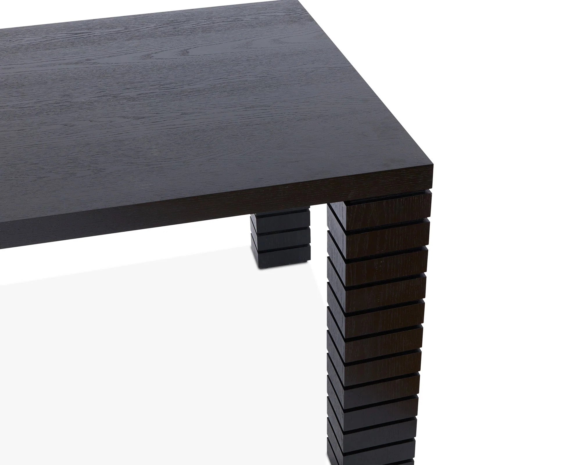 Pascal Black Wood Dining Table
