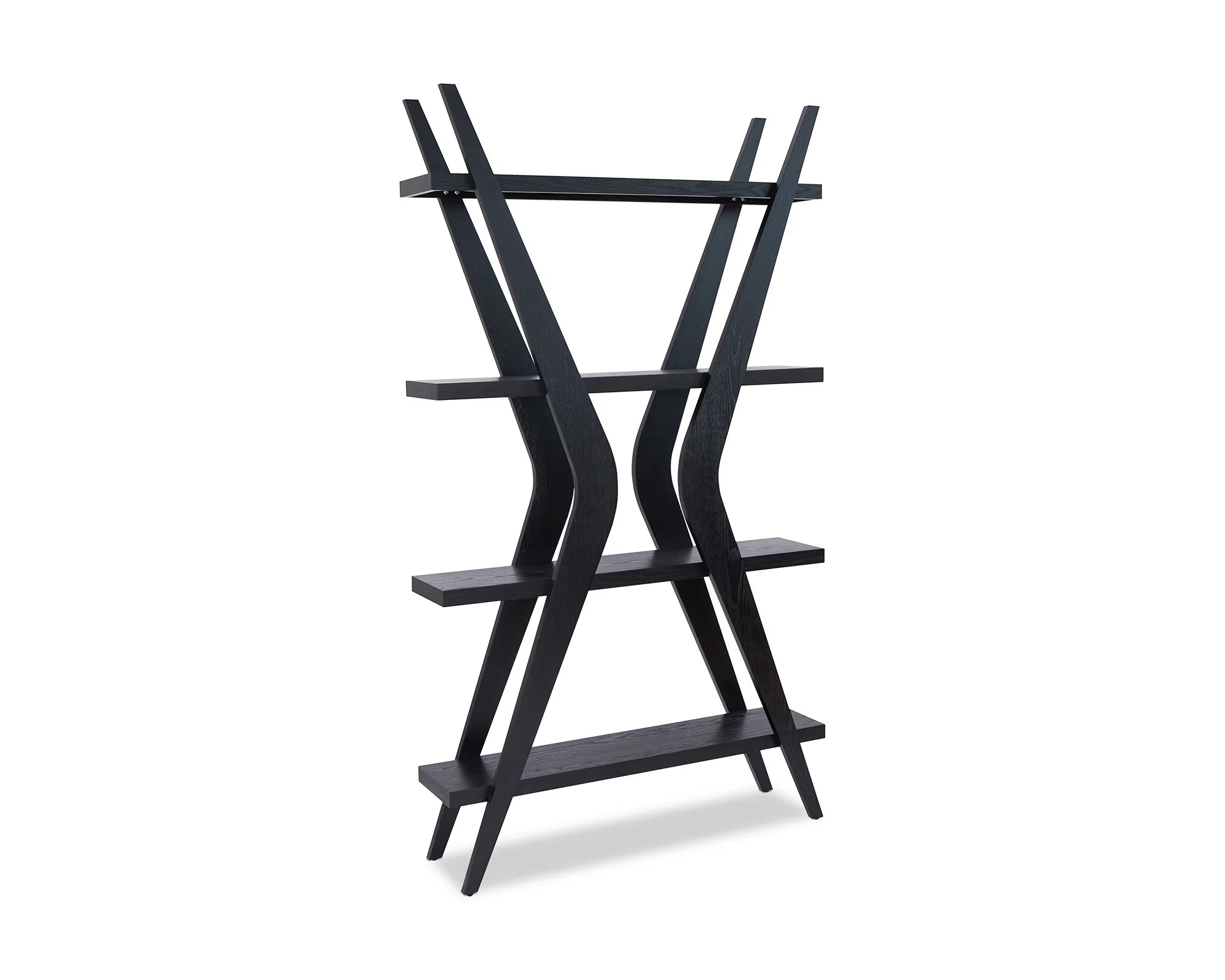 Espada Black Wood Display Unit
