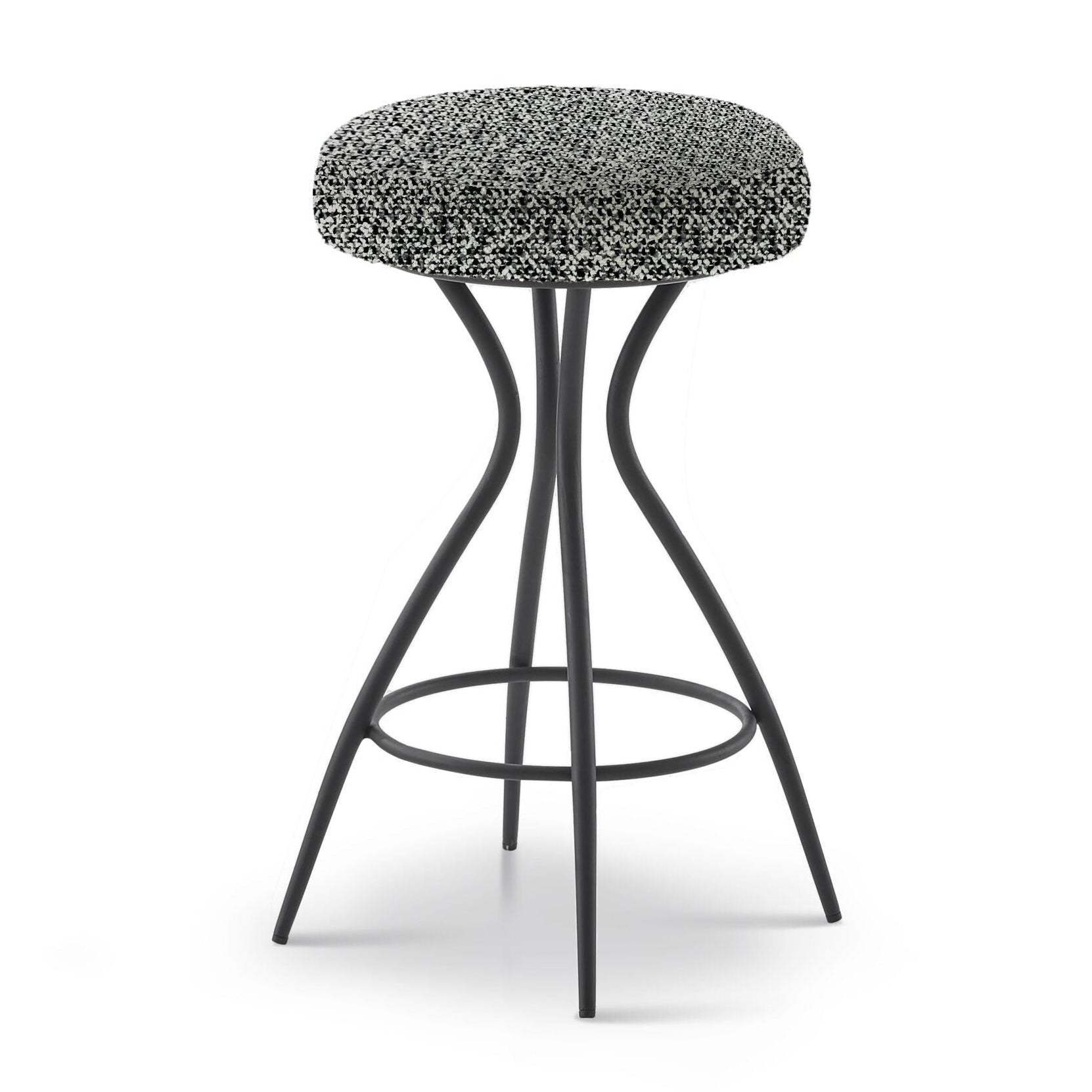 Hydra Dexter Sparkle Stone Linen Look Bar Stool