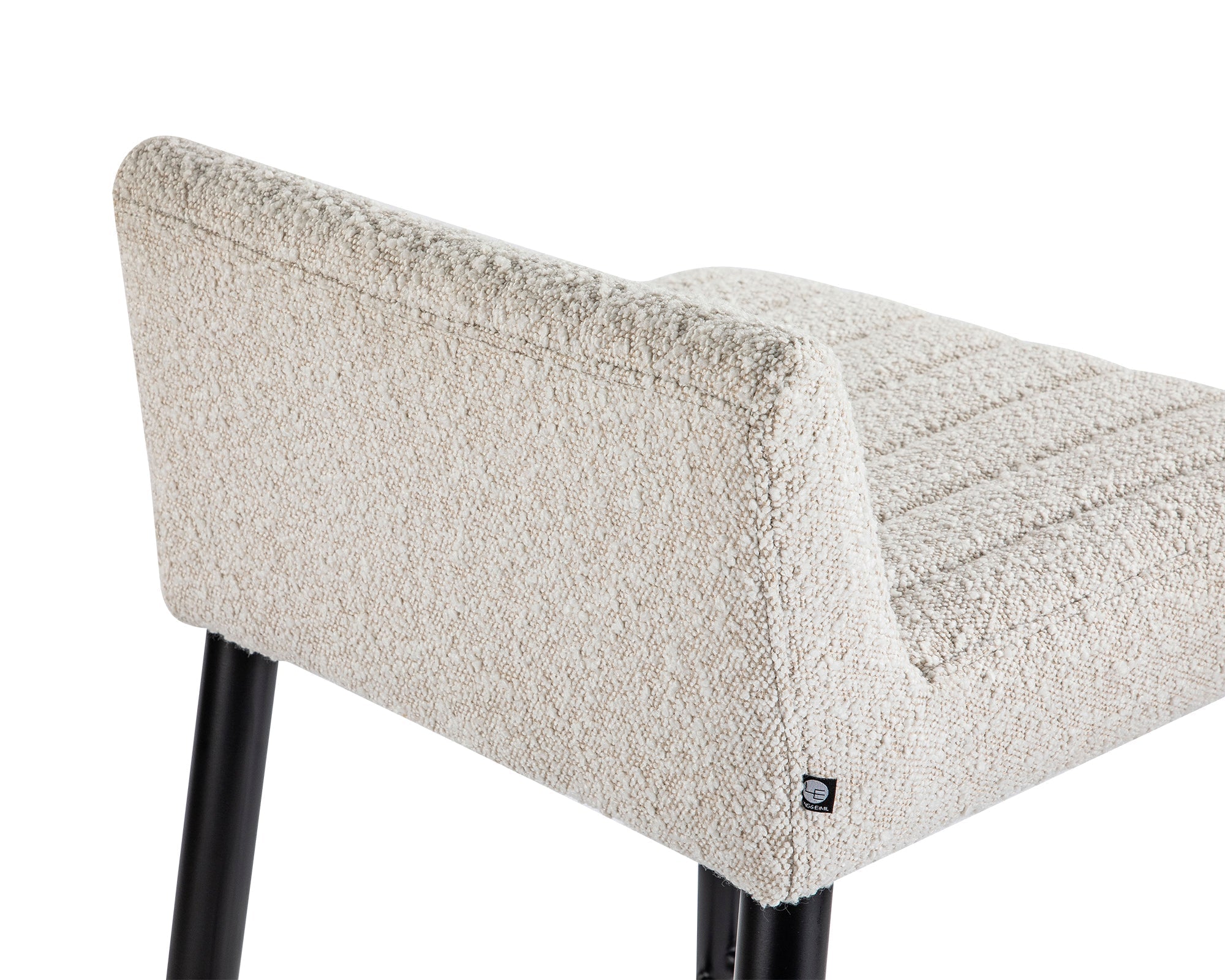 Coltrane Bar Stool - Sand Cream Boucle