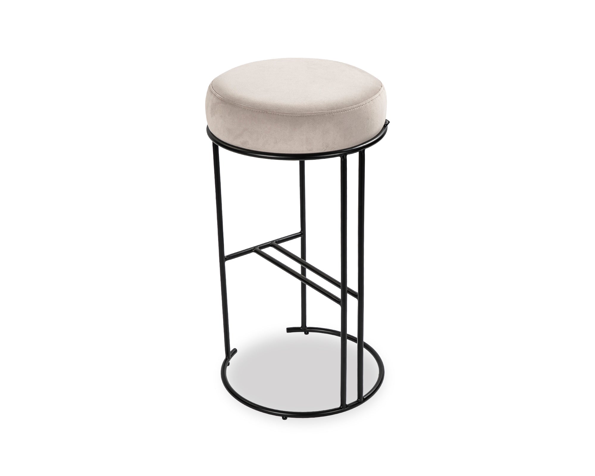 Compti Bar Stool - Megan Light Grey